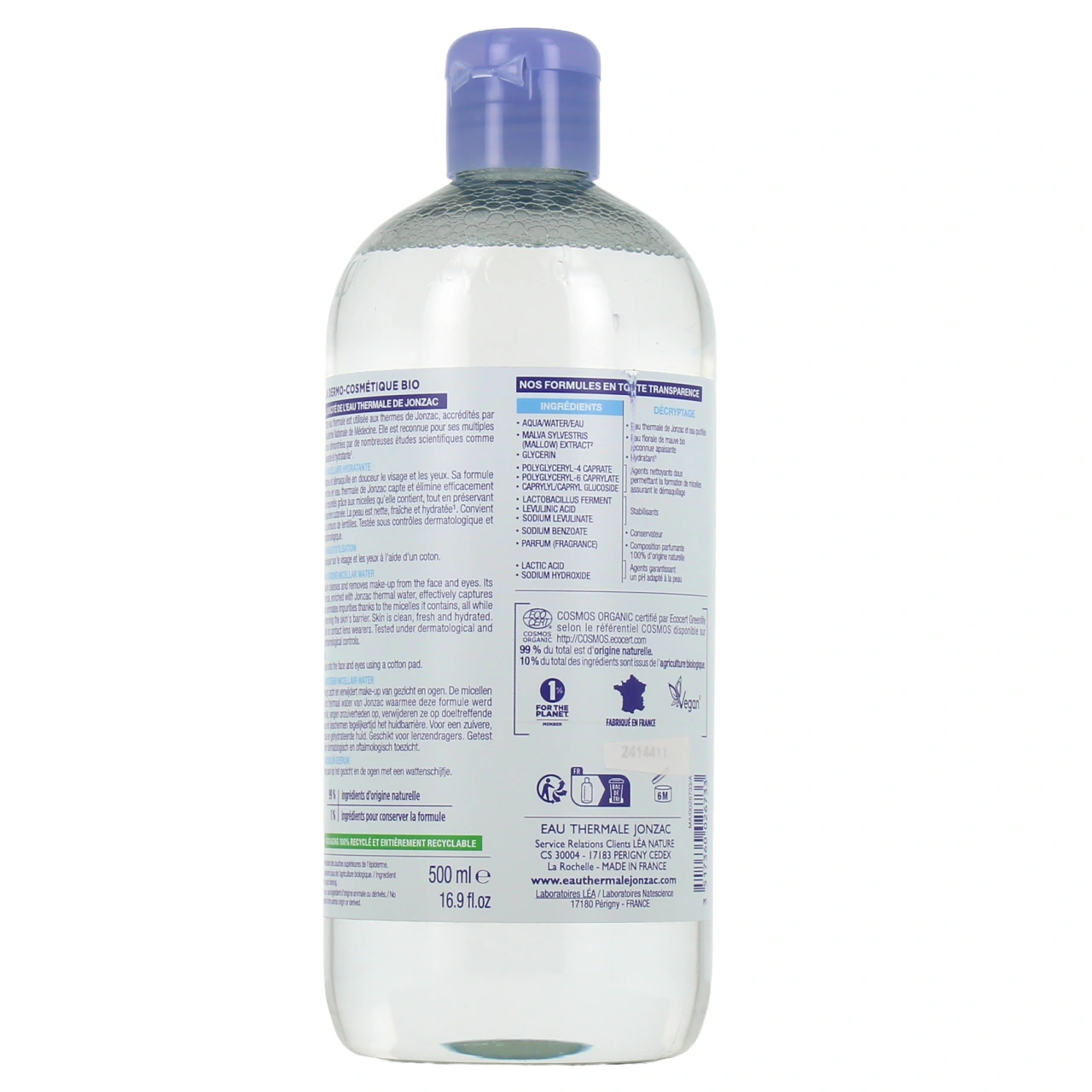 Jonzac Rehydrate Eau micellaire hydratante - Vue 6