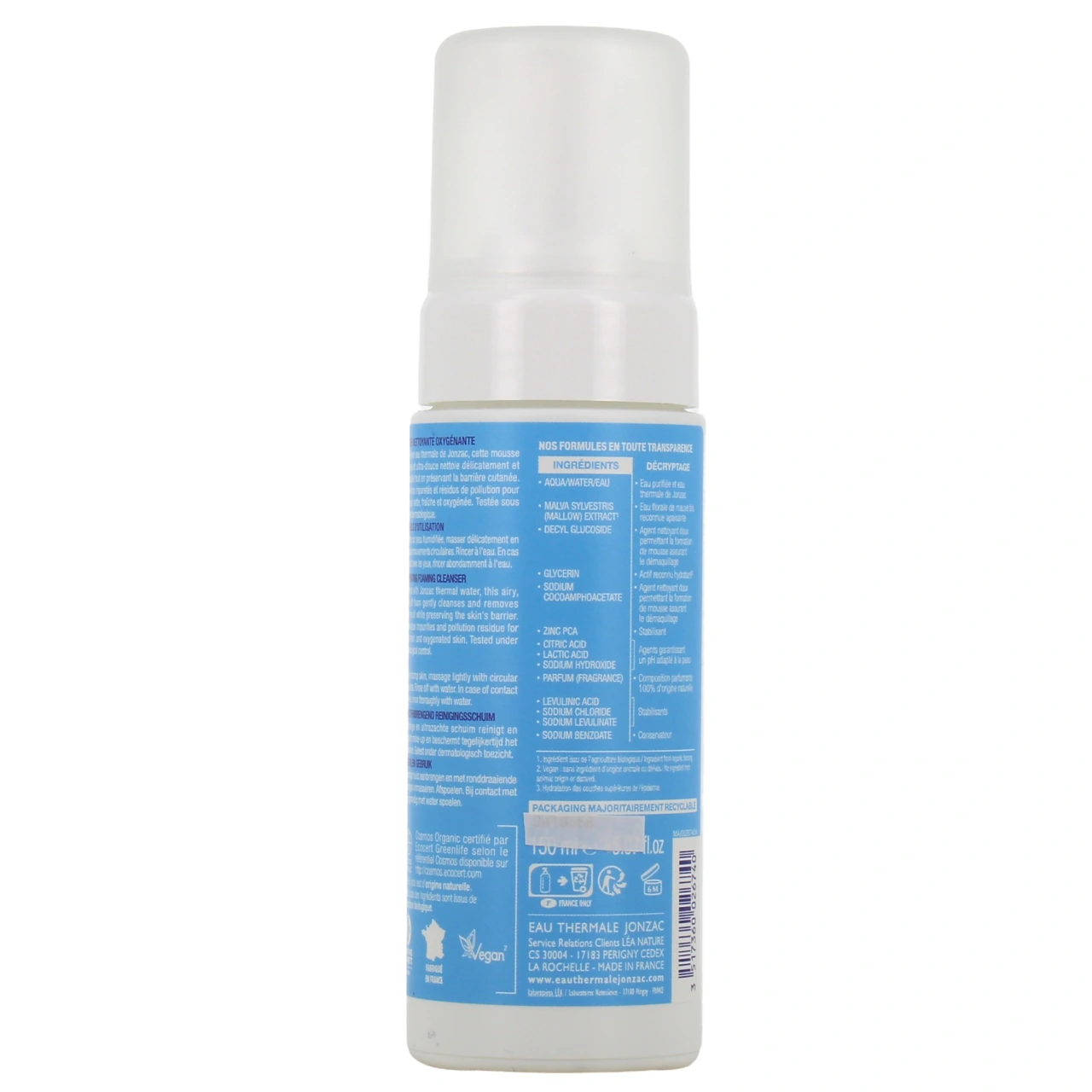 Jonzac Mousse Nettoyante Oxygénante Bio - Vue 3