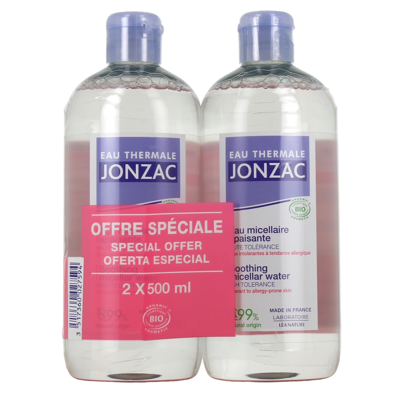 Jonzac Reactive Control Eau Micellaire Apaisante Bio - Vue 8