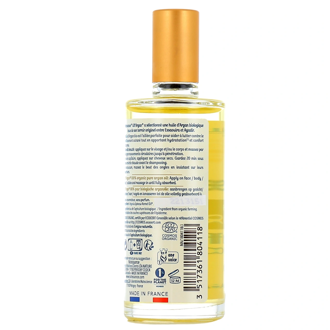 Lift'Argan Huile d'Argan 100% Pure Bio - Vue 5