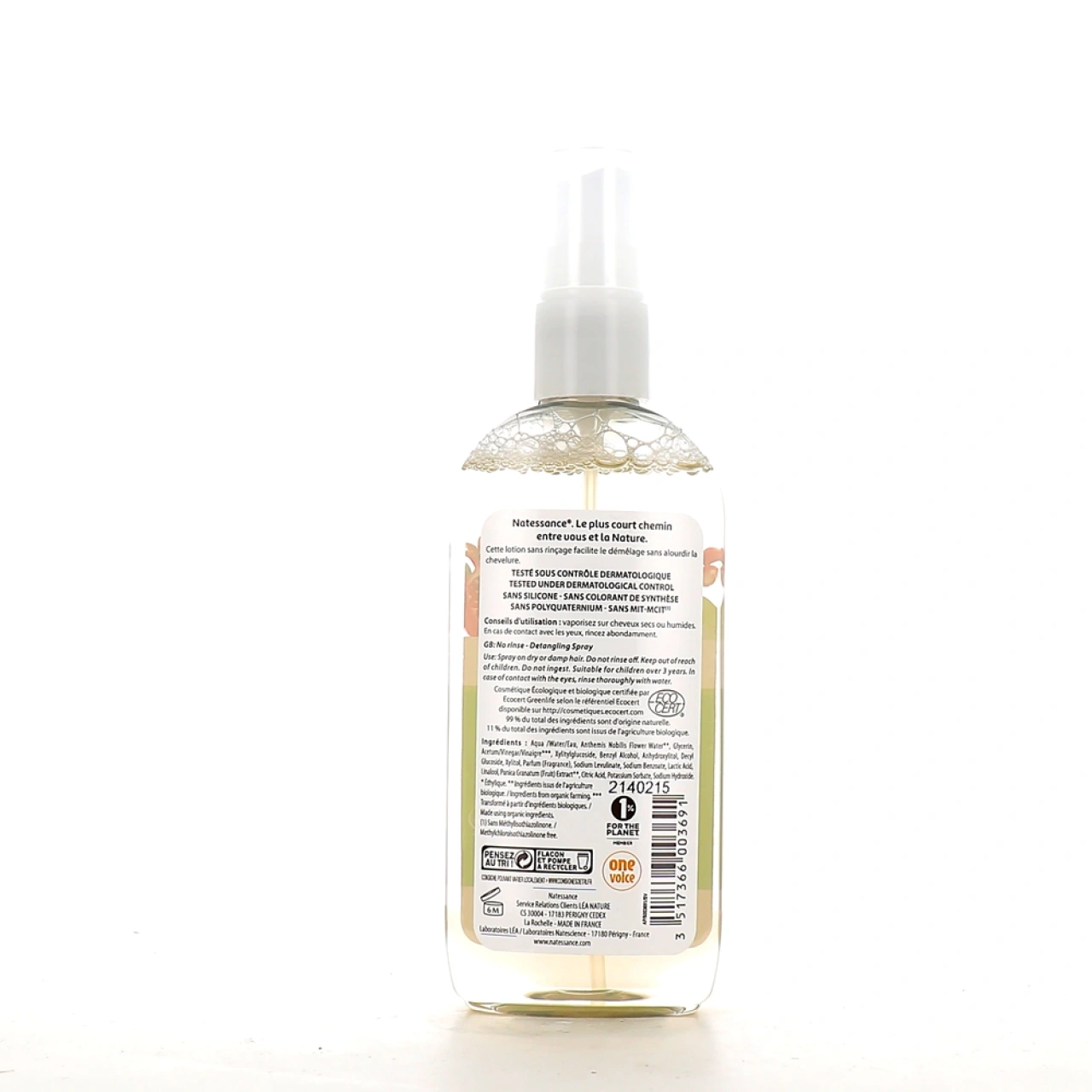 Natessance Lotion démêlante capillaire - Vue 2