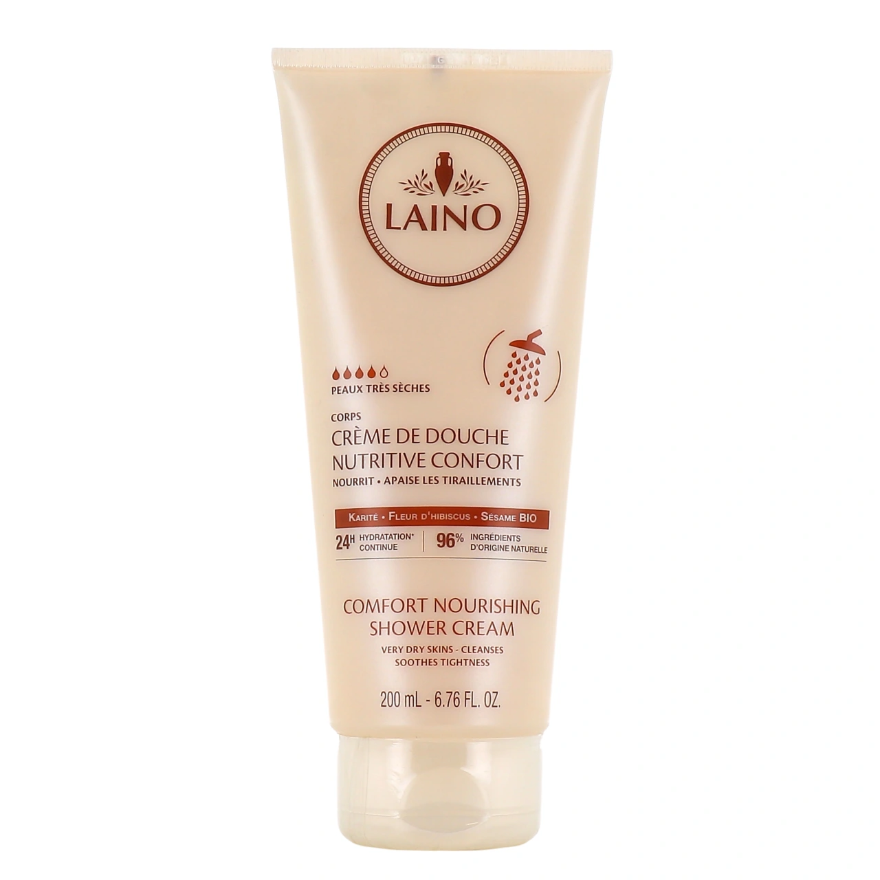 Laino Crème de Douche Nutritive Confort Karité - Vue 2