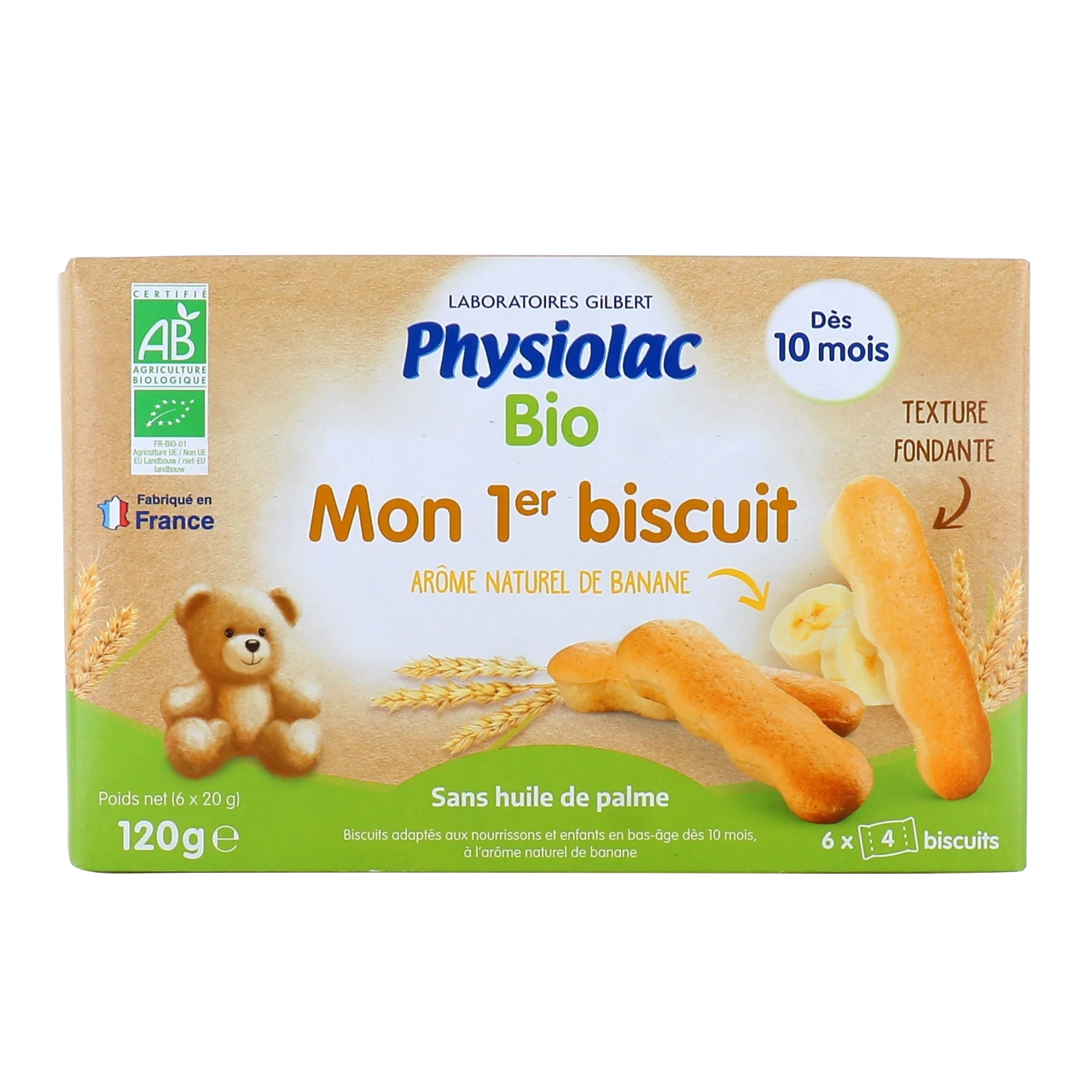 Physiolac Bio 1er Biscuit - Vue 2