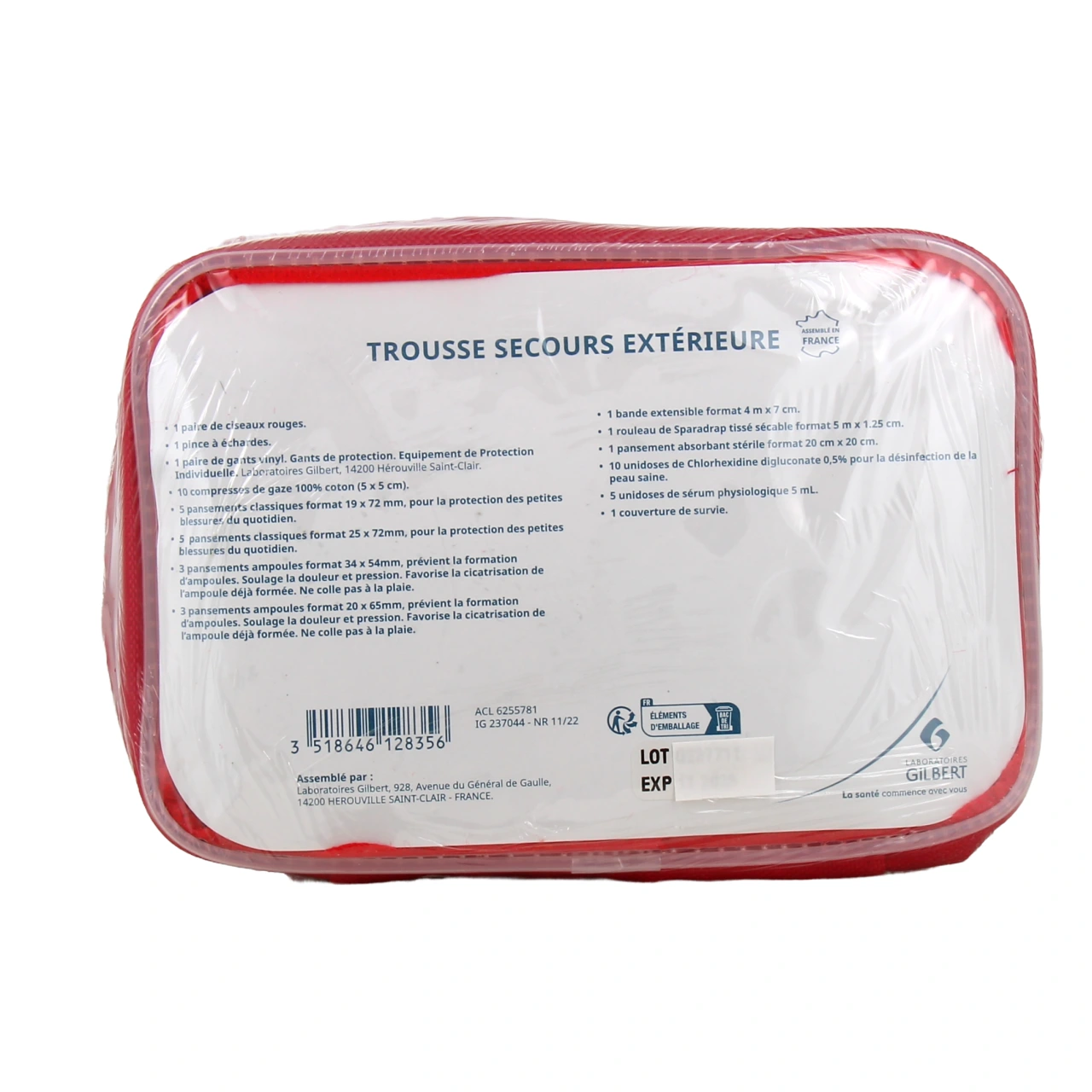 Gilbert Trousse de Secours Extérieure Premières Urgences - Vue 3