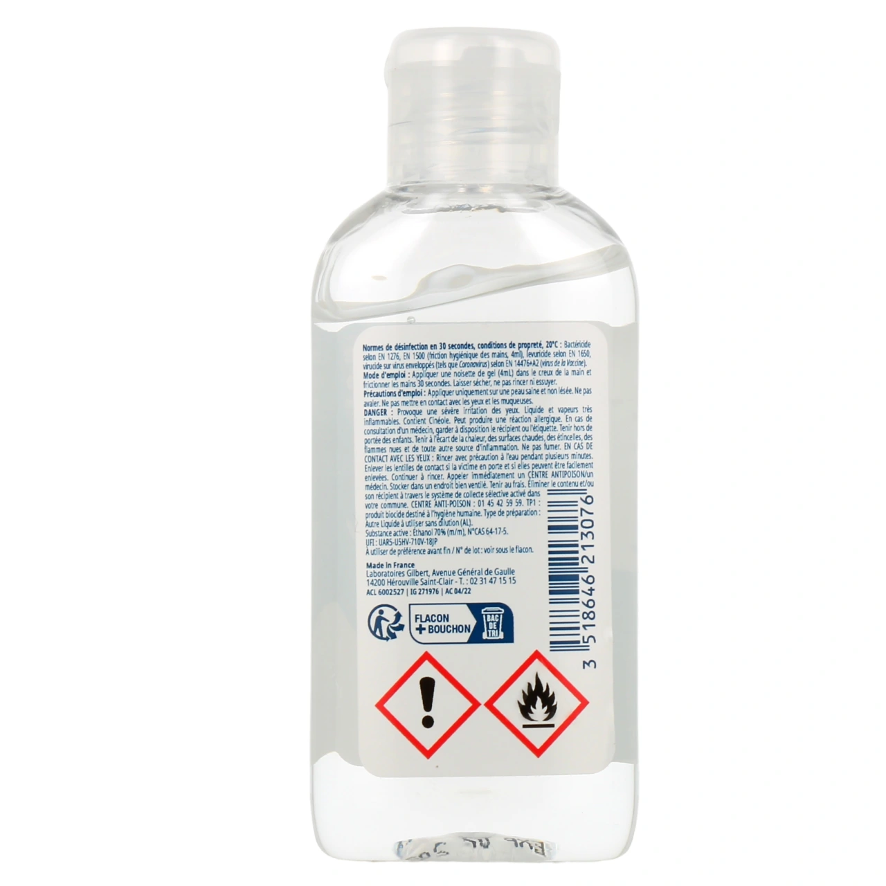 Bactidose Gel Hydroalcoolique Hygiène Mains - Vue 9