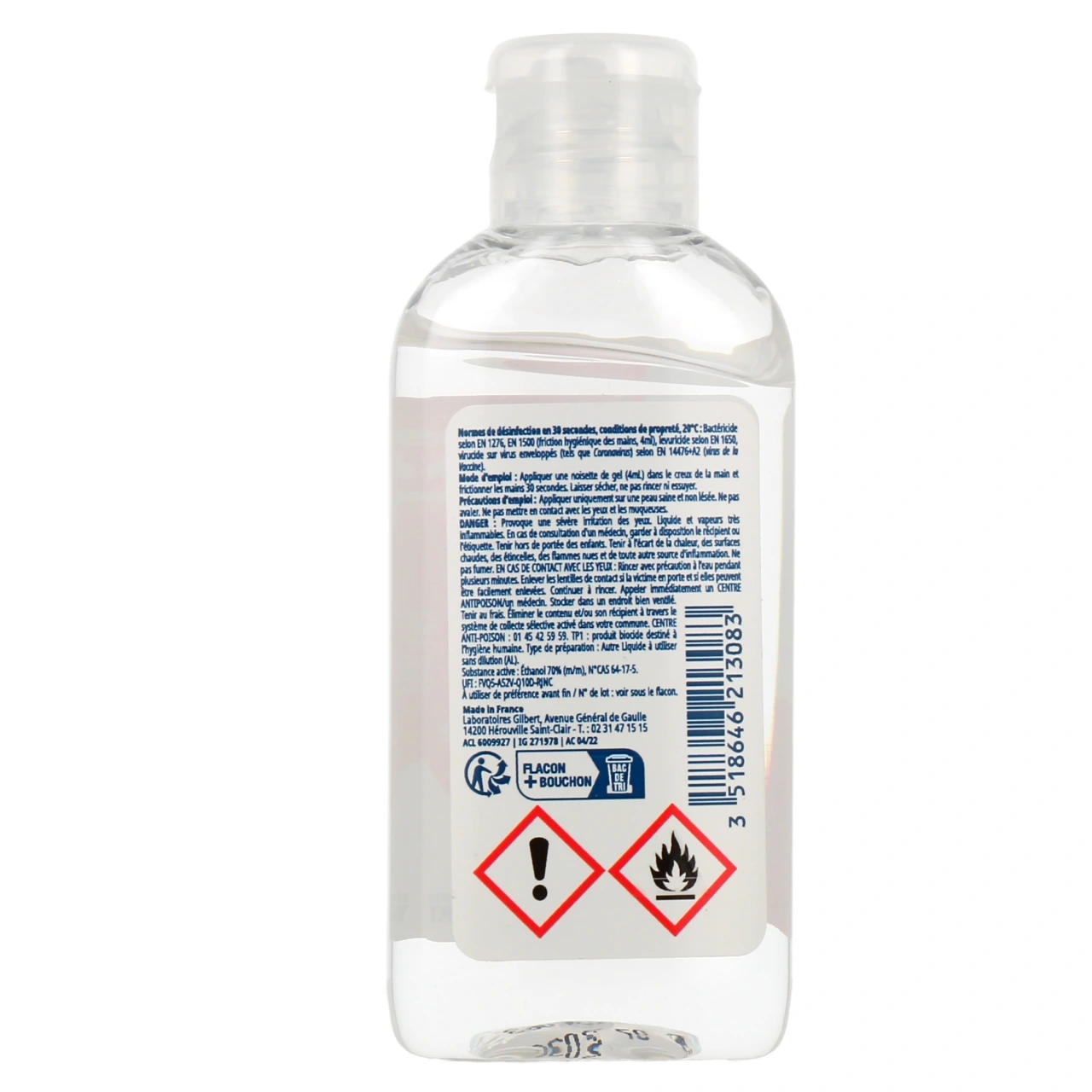 Bactidose Gel Hydroalcoolique Hygiène Mains - Vue 15