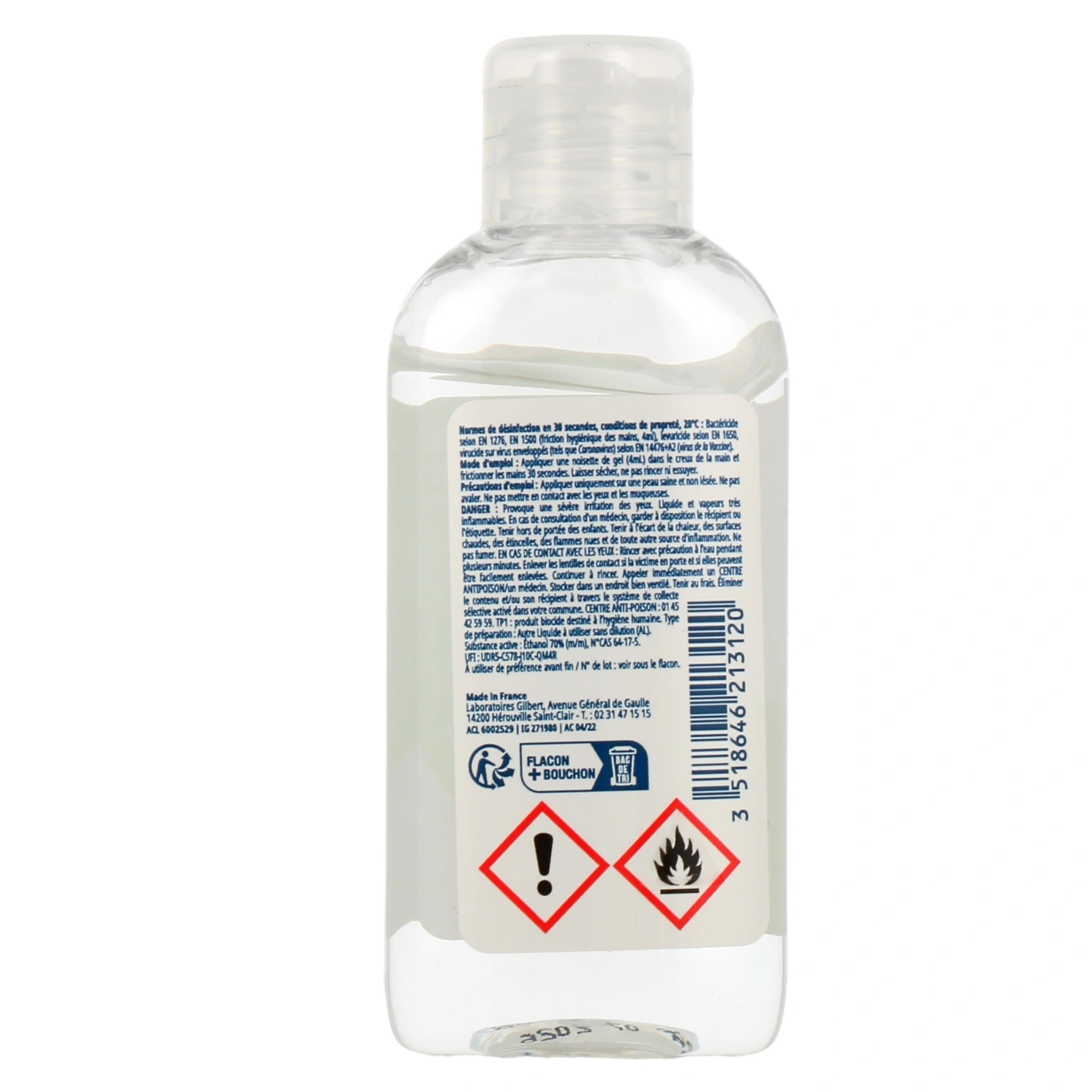 Bactidose Gel Hydroalcoolique Hygiène Mains - Vue 12