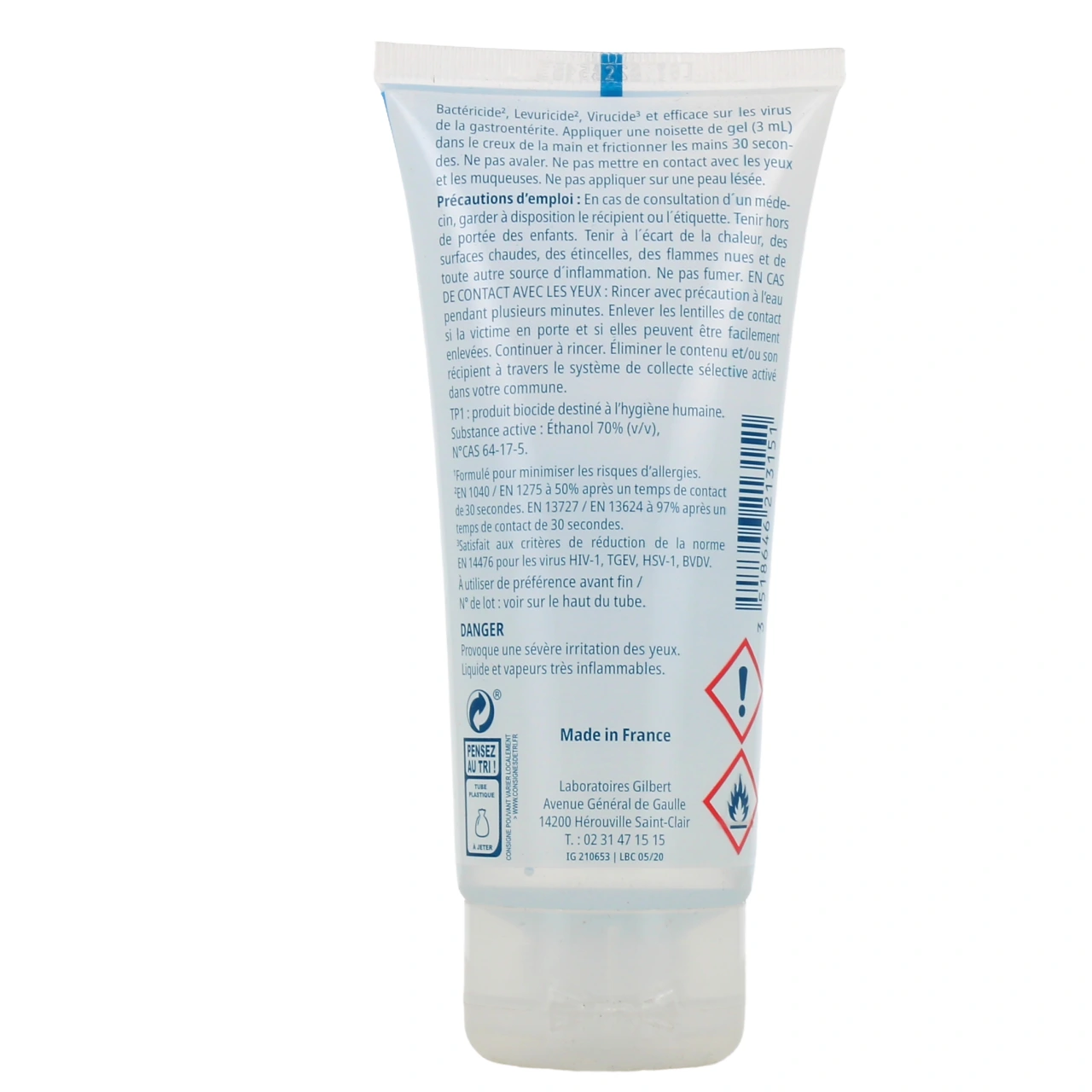 Bactidose Gel Hydroalcoolique Hygiène Mains - Vue 3
