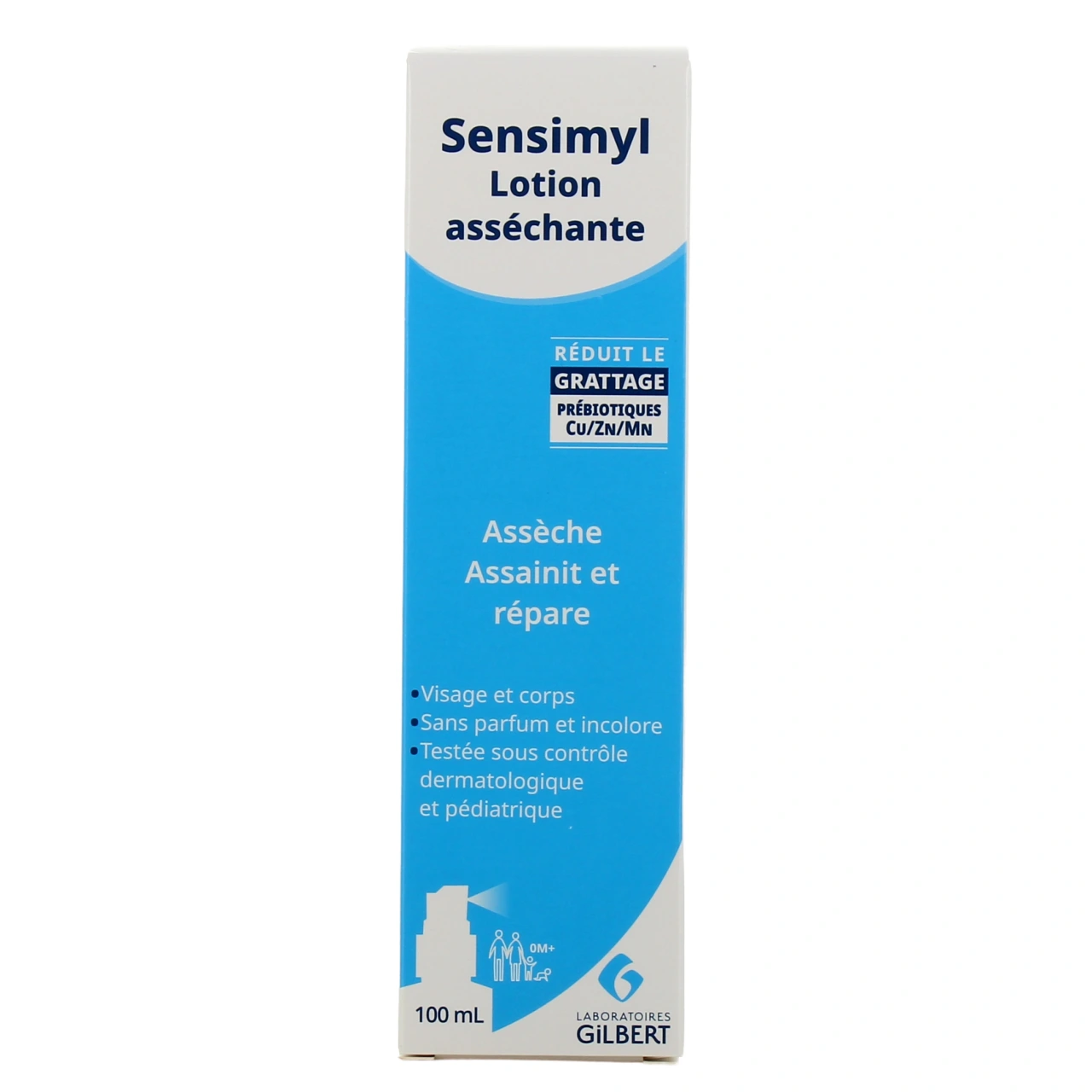 Sensimyl Lotion Asséchante Visage et Corps - Vue 2