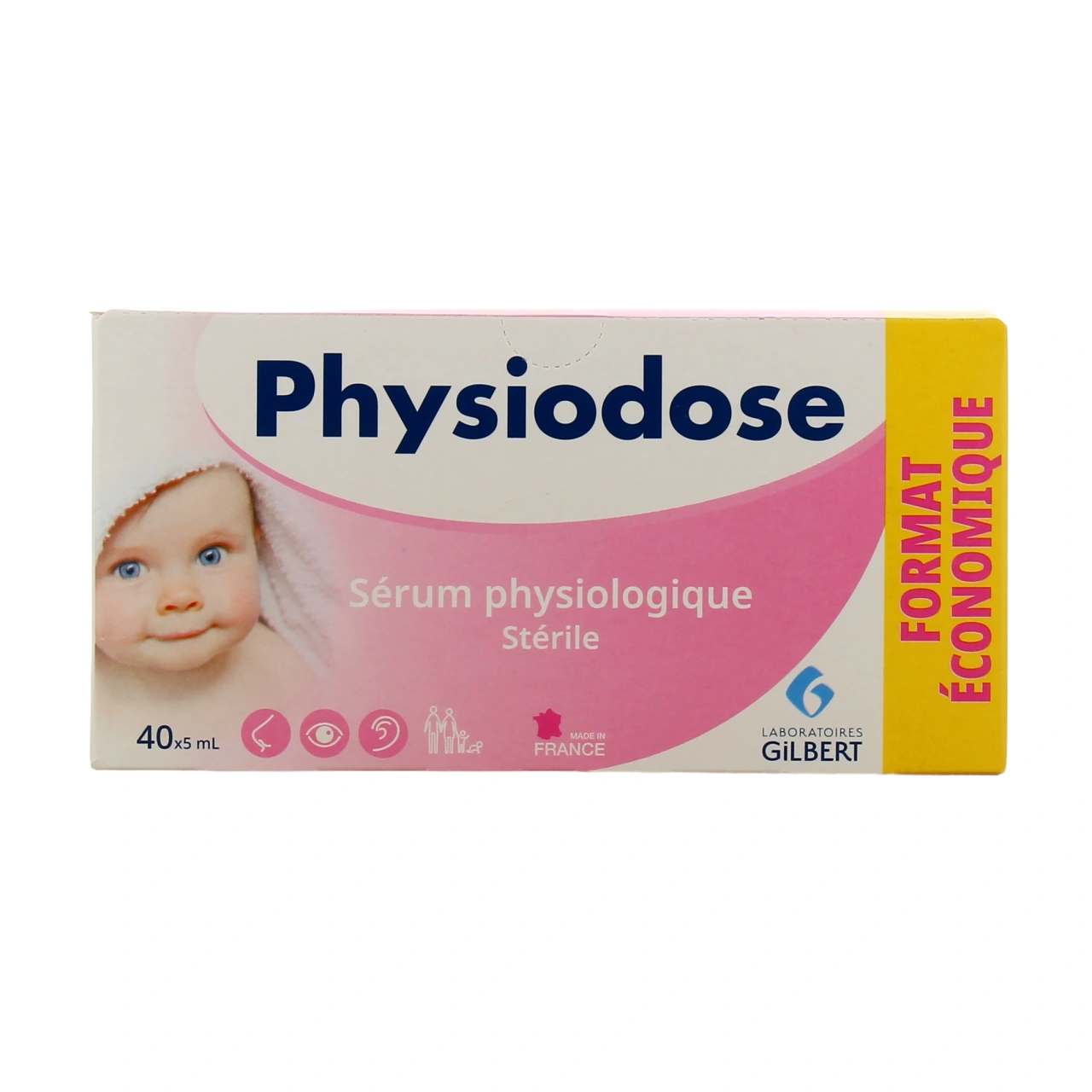 Sérum Physiologique Physiodose - Vue 2