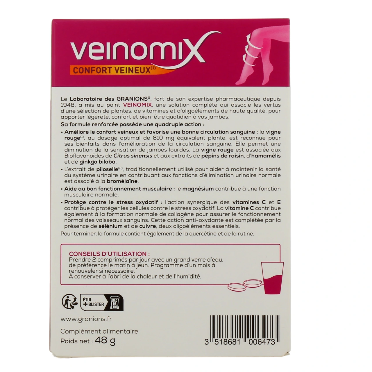 Granions Veinomix - Vue 15