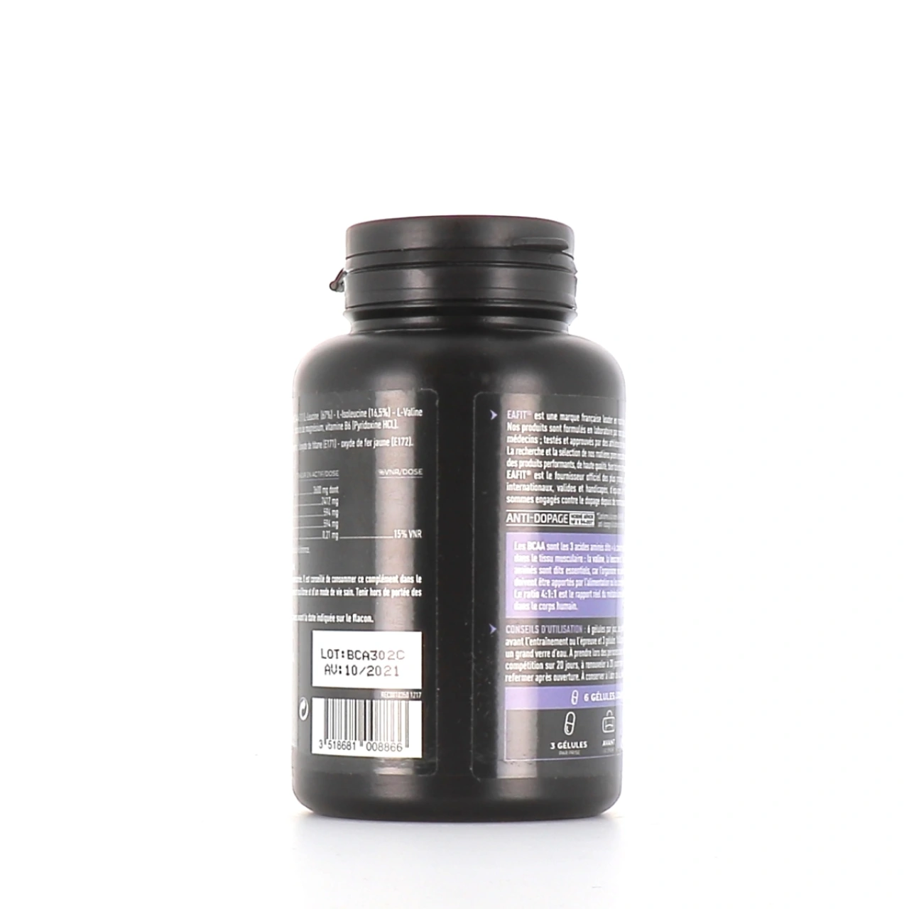 Eafit BCAA 4.1.1 Récupération - Vue 3