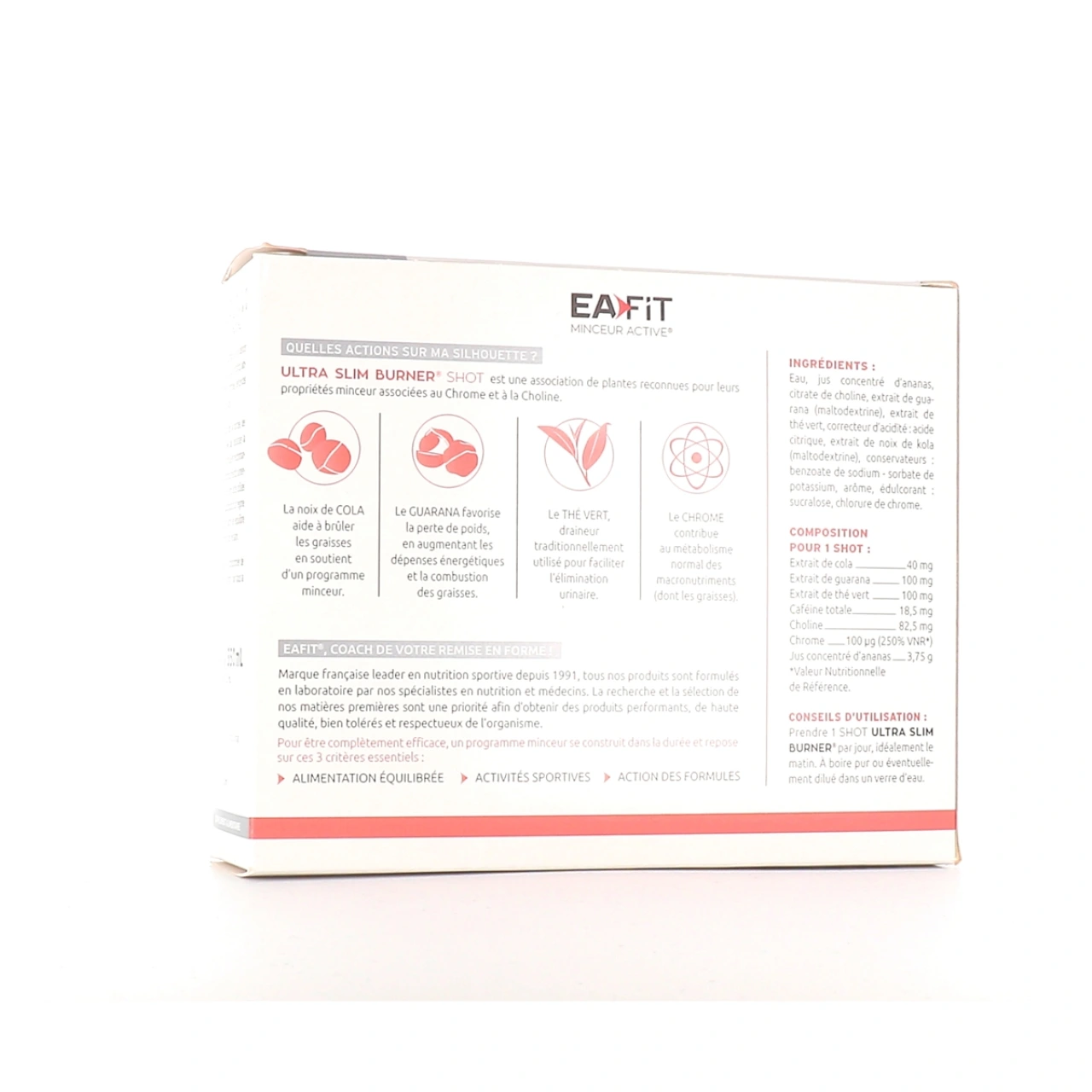 Eafit Ultra Slim Burner Shot - Vue 2