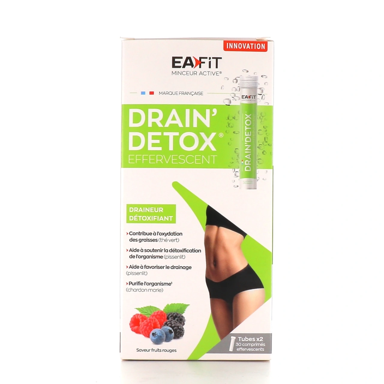 Eafit Drain'Detox Effervescent 30 comprimés - Vue 3
