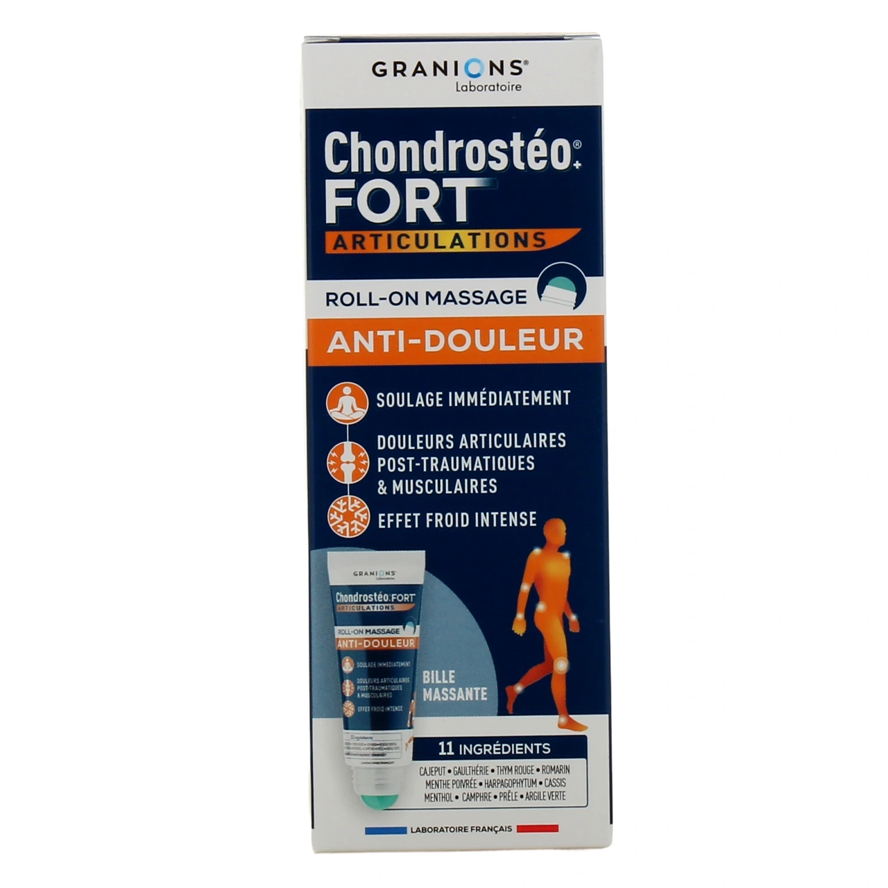 Chondrostéo Fort Roll-on Massage Anti-douleur - Vue 2