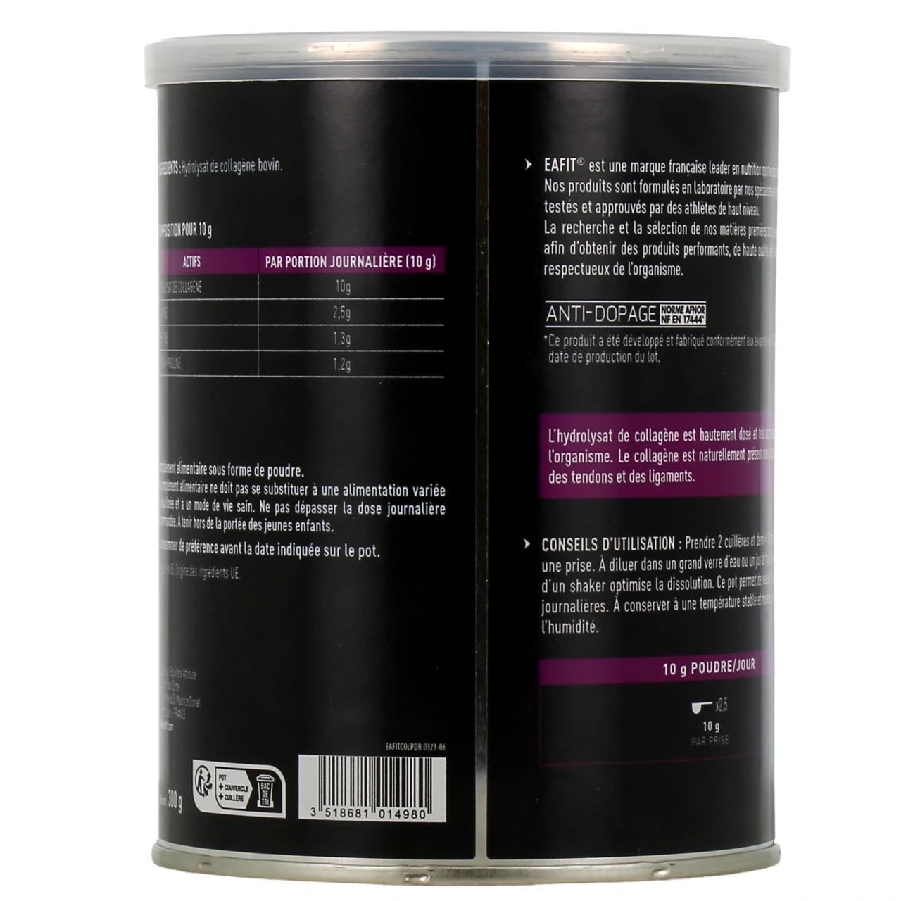 Eafit Peptides de Collagène - Vue 6