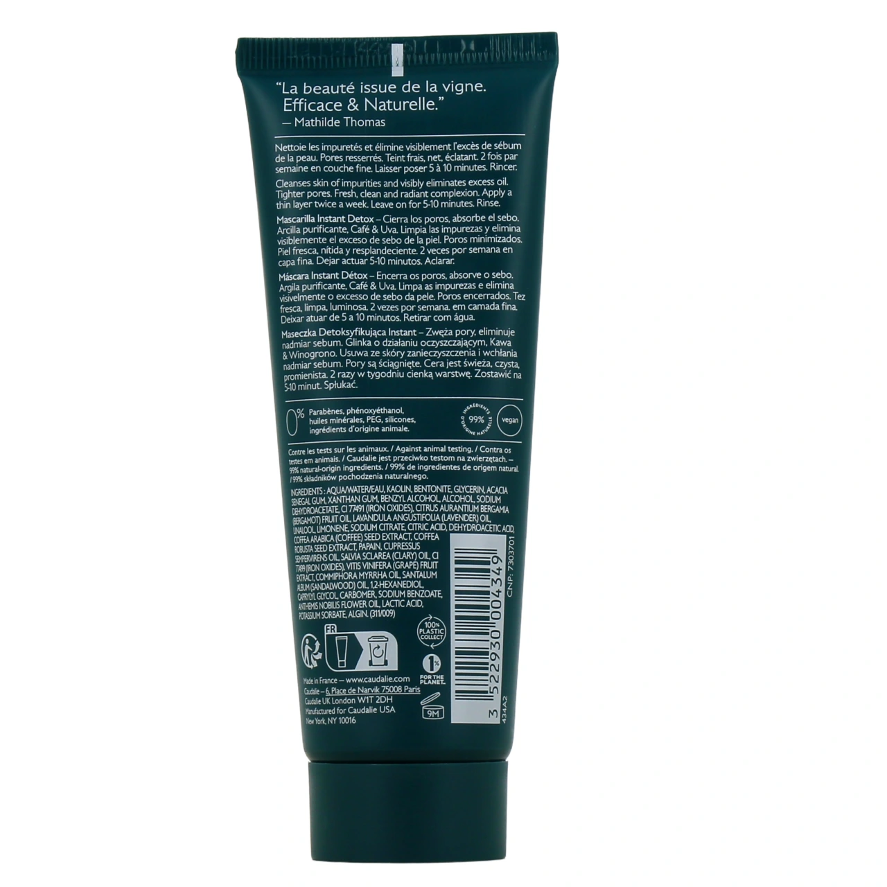 Caudalie Masque Instant Détox - Vue 6