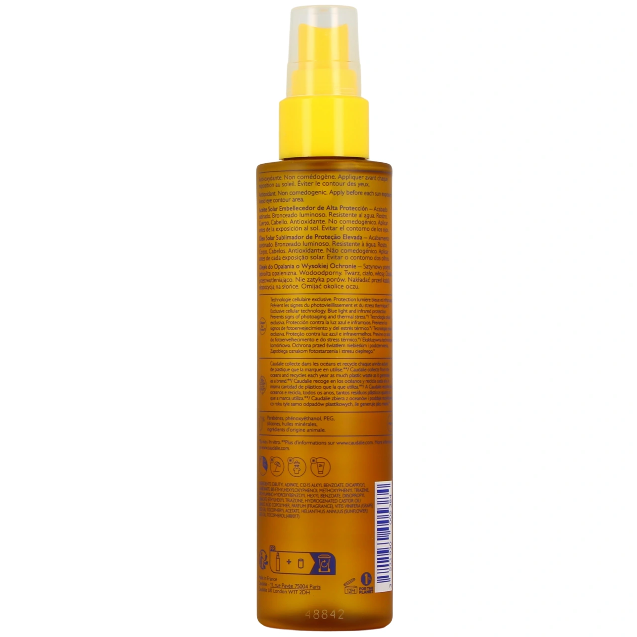 Caudalie Huile Solaire Sublimatrice SPF 50 - Vue 3