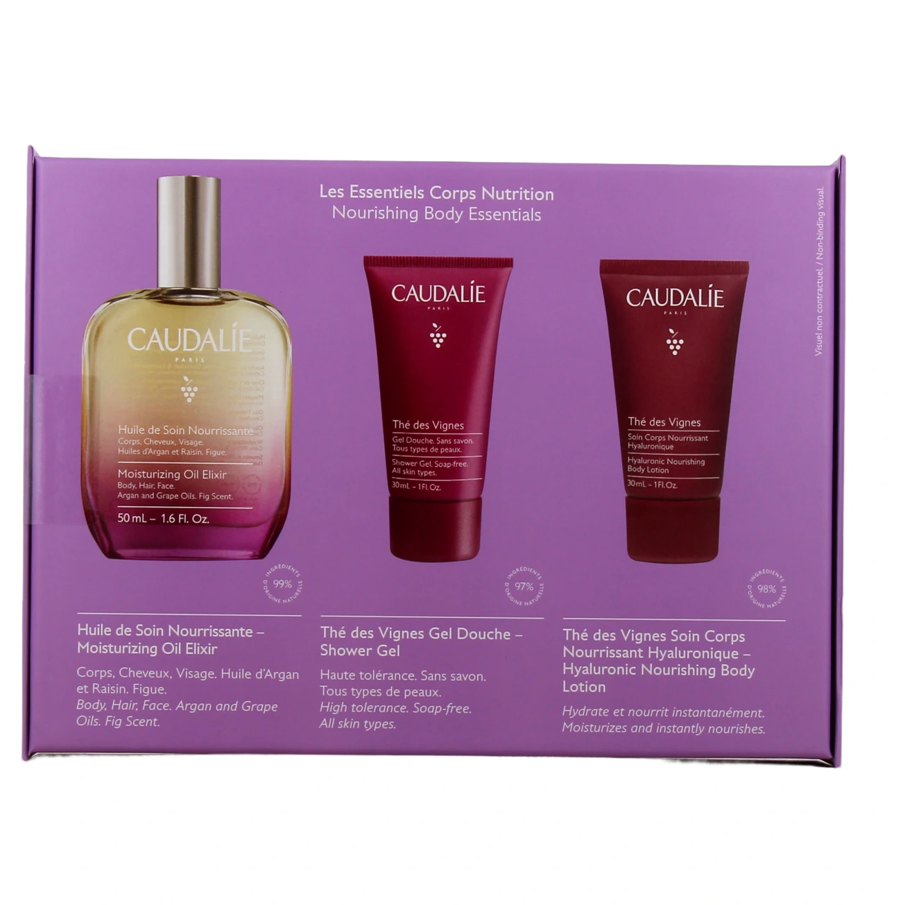 Caudalie Coffret Les Essentiels Corps Nutrition - Vue 6