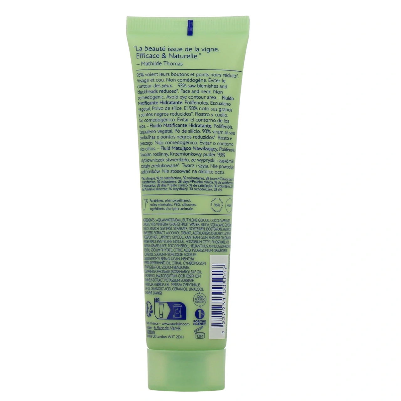Caudalie Vinopure Fluide Matifiant Hydratant - Vue 3