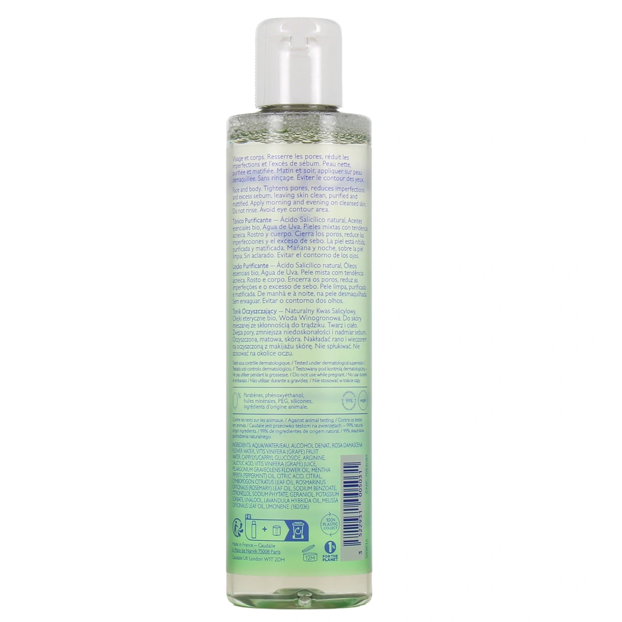 Caudalie Vinopure Lotion Purifiante Bio - Vue 3