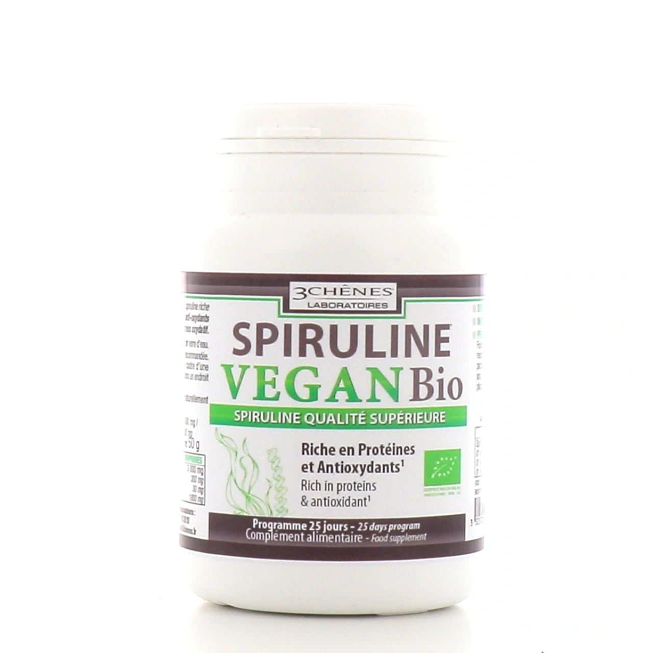 3 Chênes Spiruline Vegan Bio - Vue 3