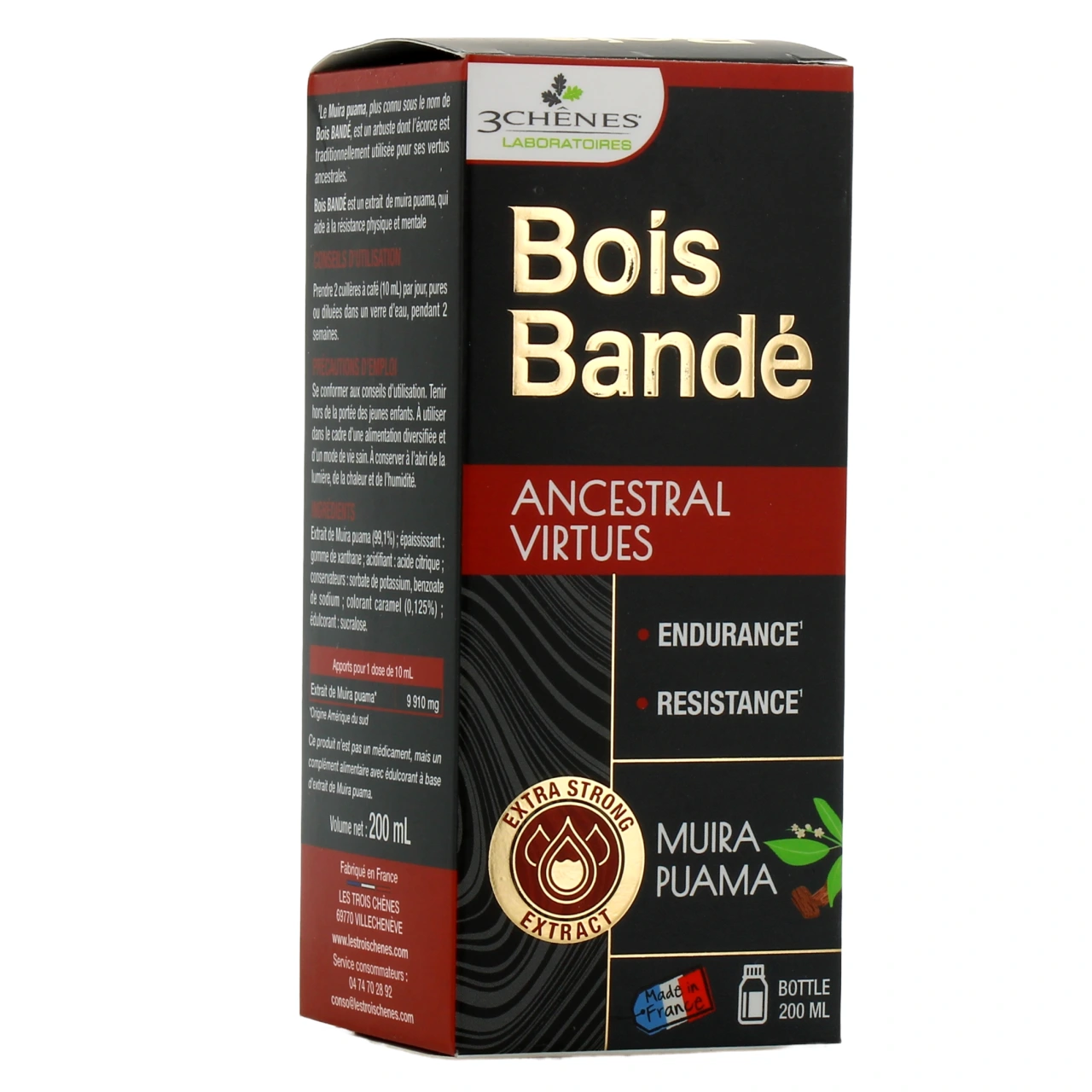 3 Chênes Bois Bandé Endurance et Résistance - Vue 6