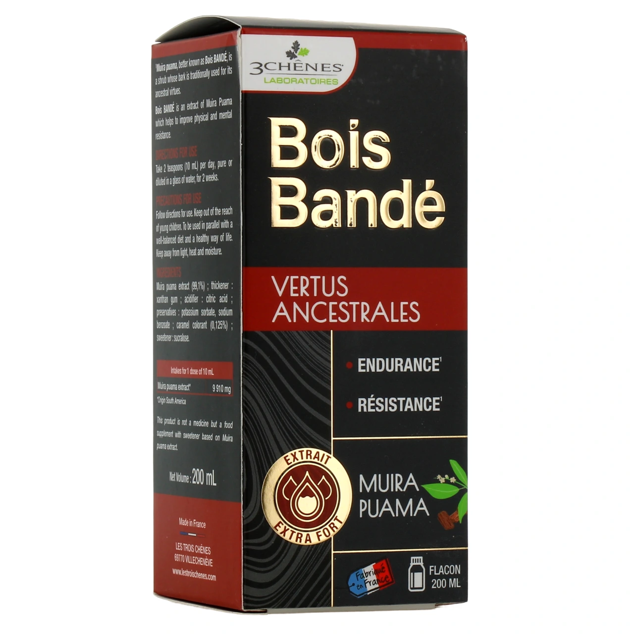3 Chênes Bois Bandé Endurance et Résistance - Vue 5