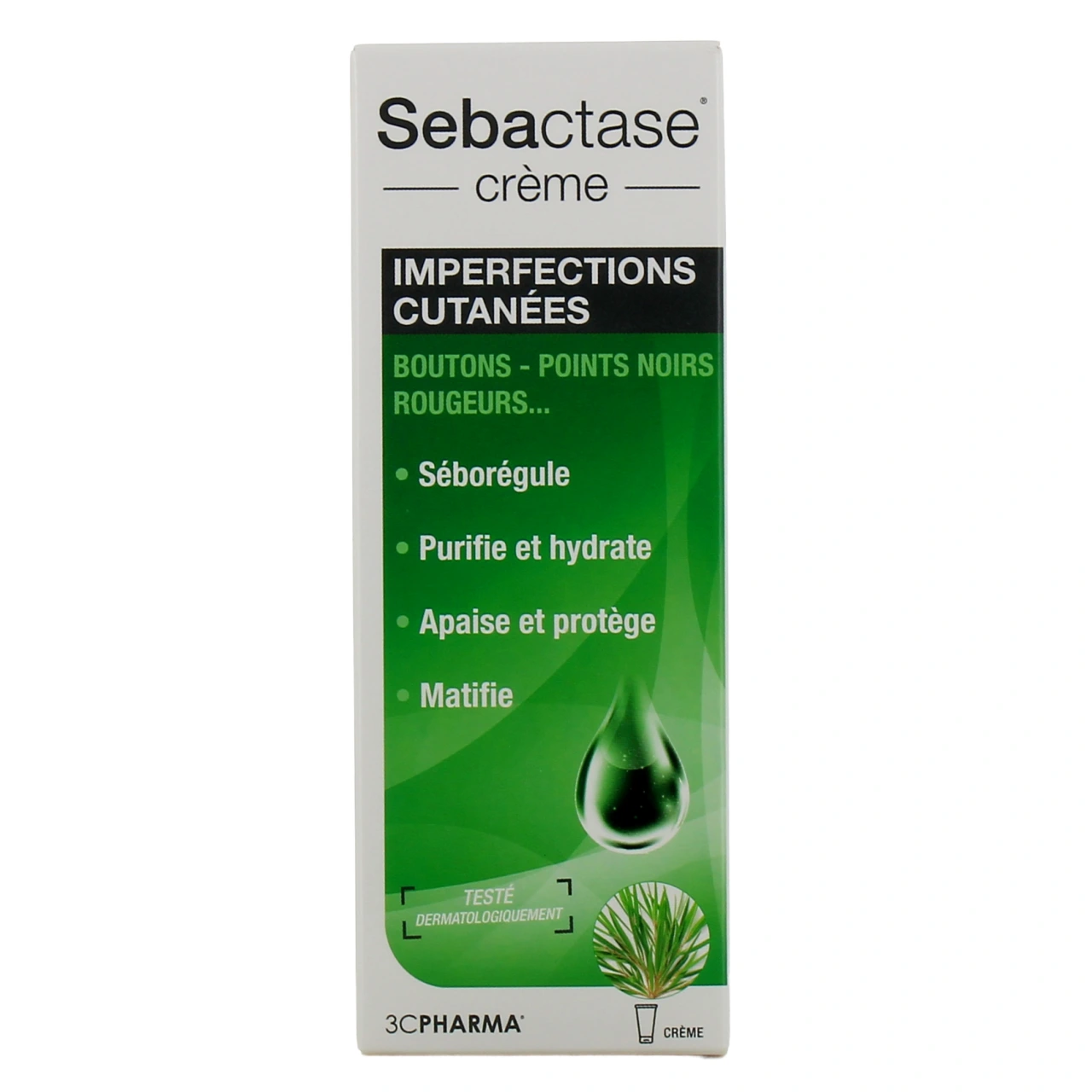 Sebactase Crème imperfections cutanées - Vue 2