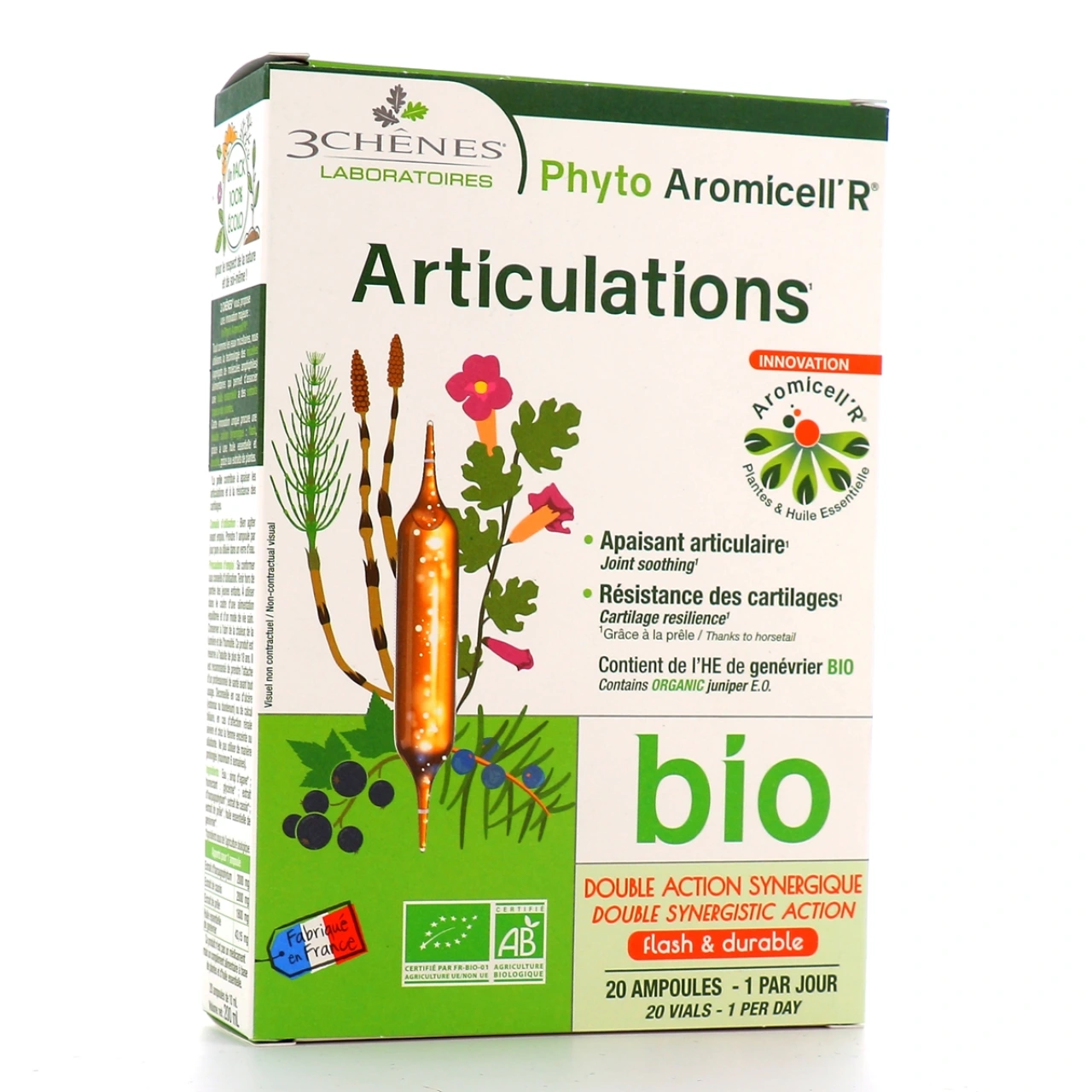 3 Chênes Phyto Aromicell'R Articulations - Vue 3