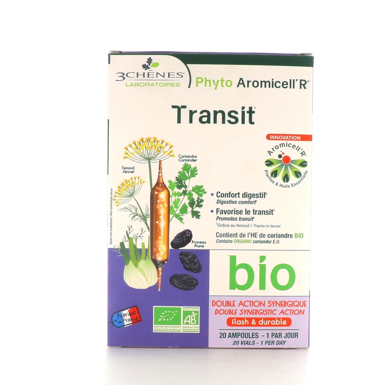 3 Chênes Phyto Aromicell'R Transit - 3 Chênes