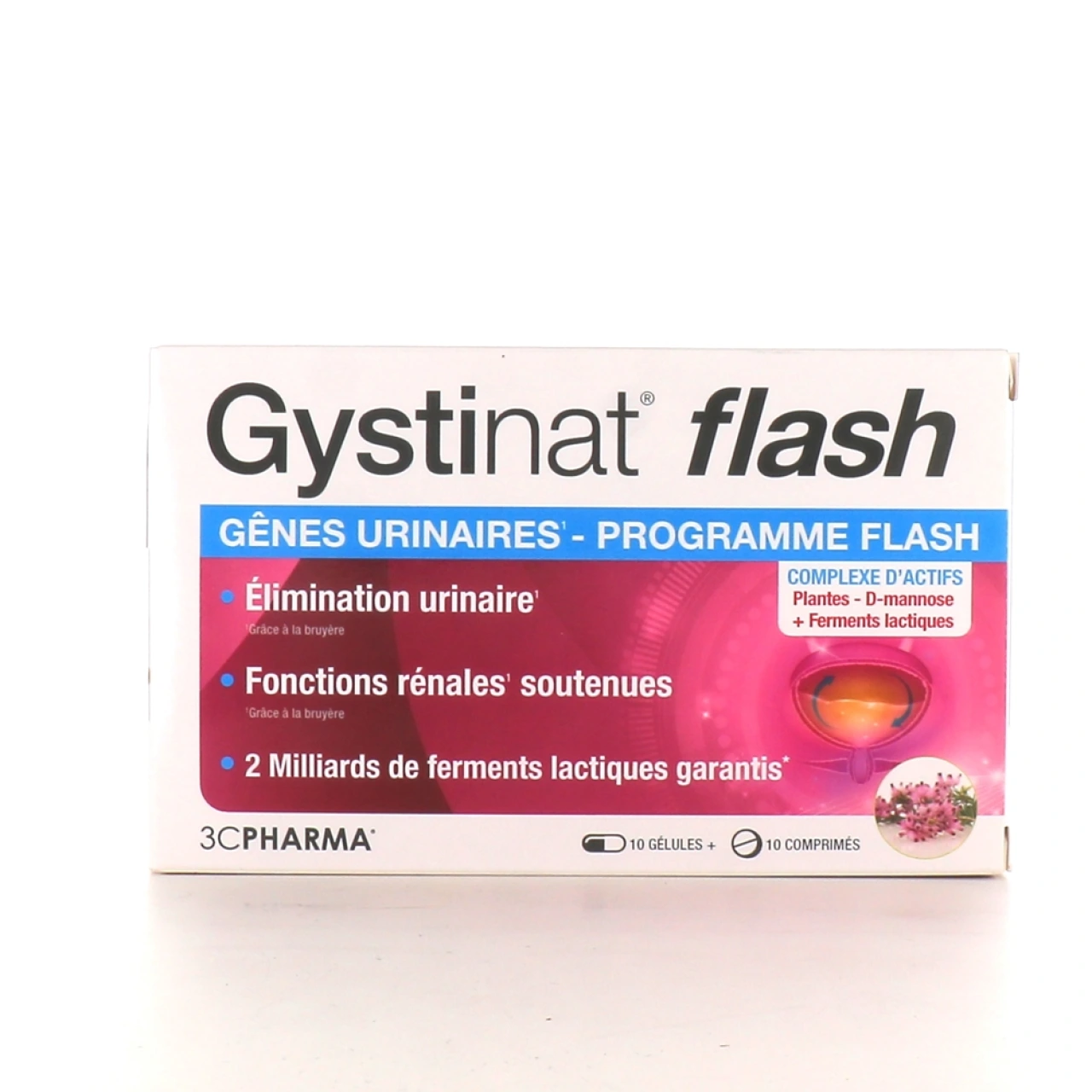 3C Pharma Gystinat Flash Gênes Urinaires - 3C Pharma