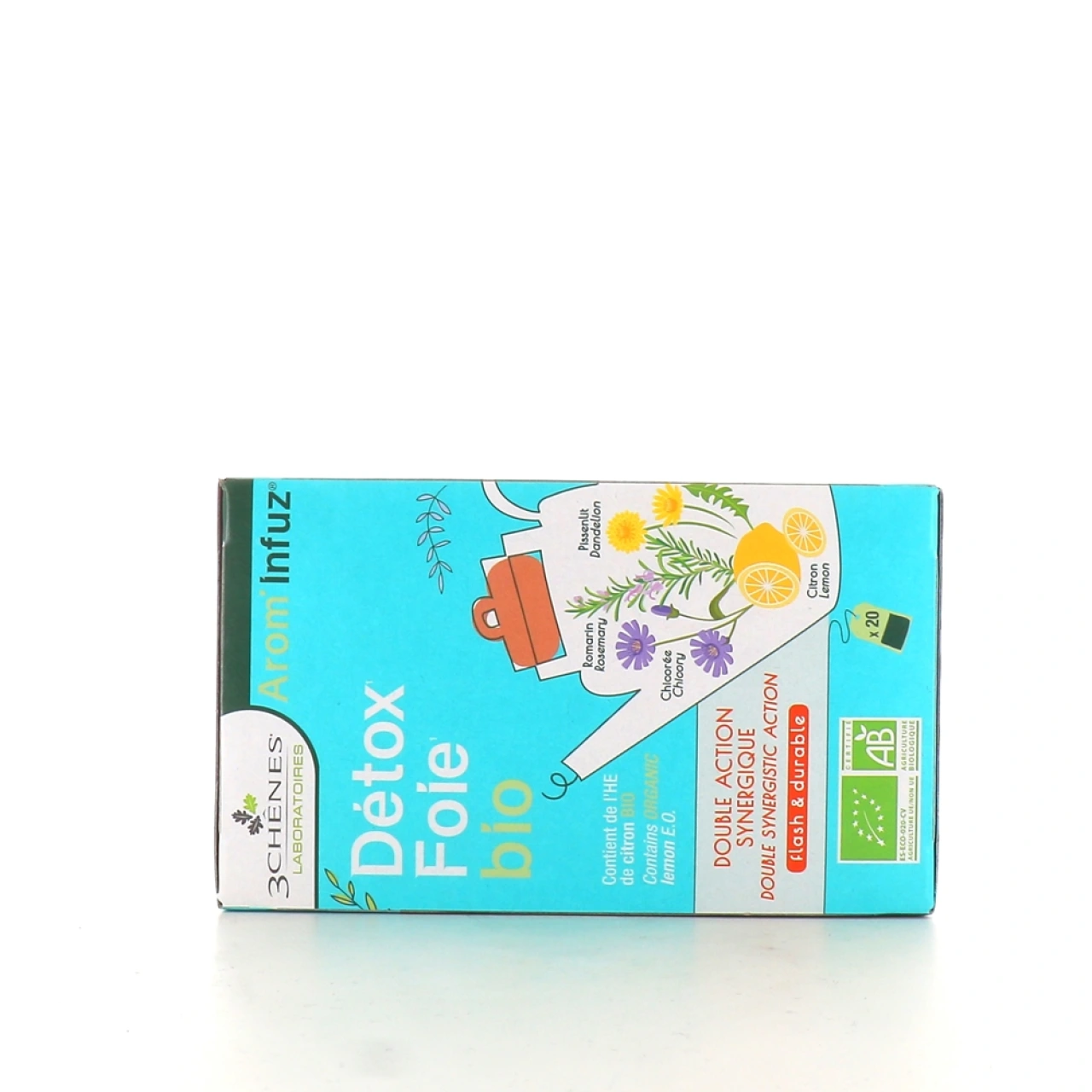 Arom’Infuz Detox Foie Tisane Bio - Vue 2