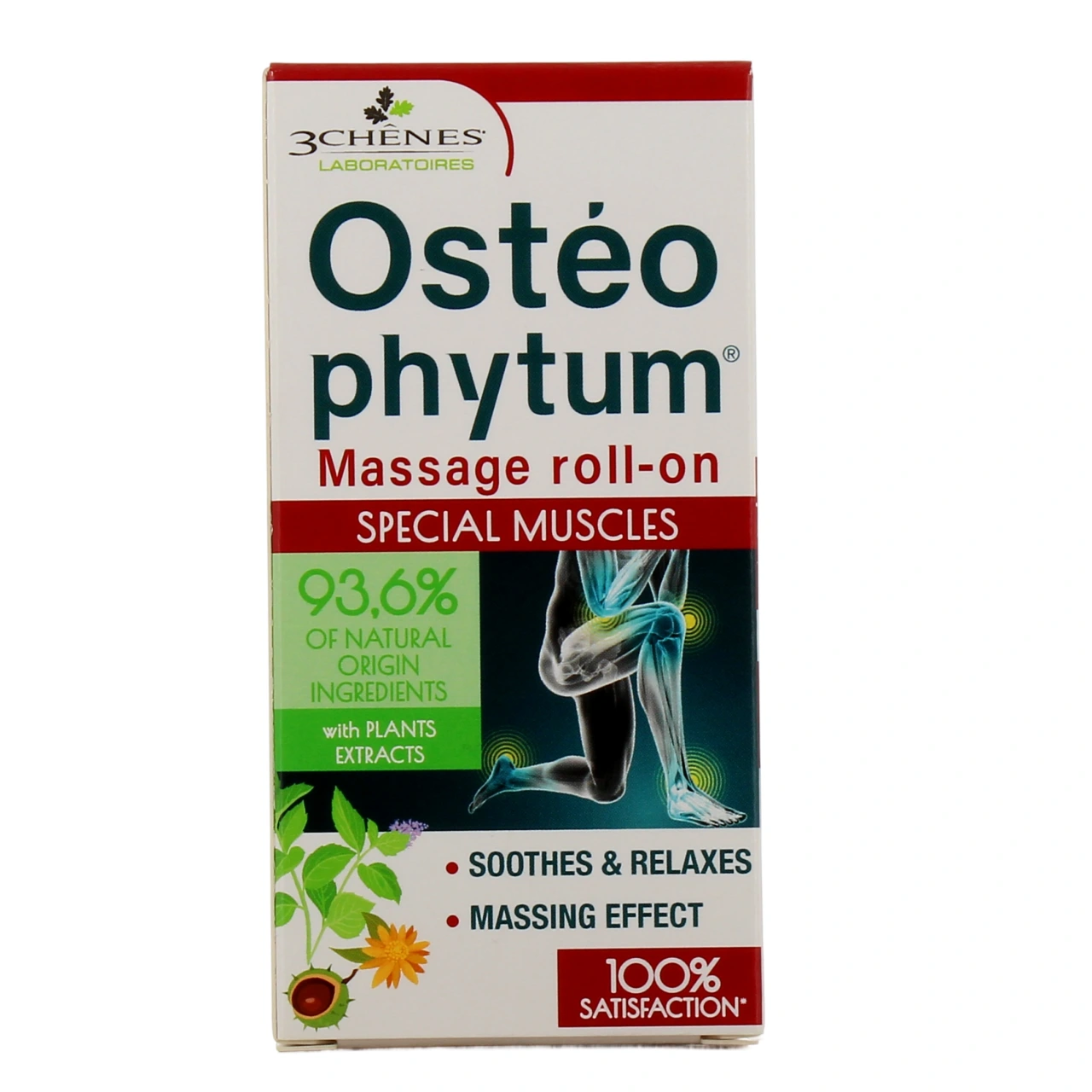 3 Chênes Osteophytum Roll-on Spécial Muscles - Vue 3