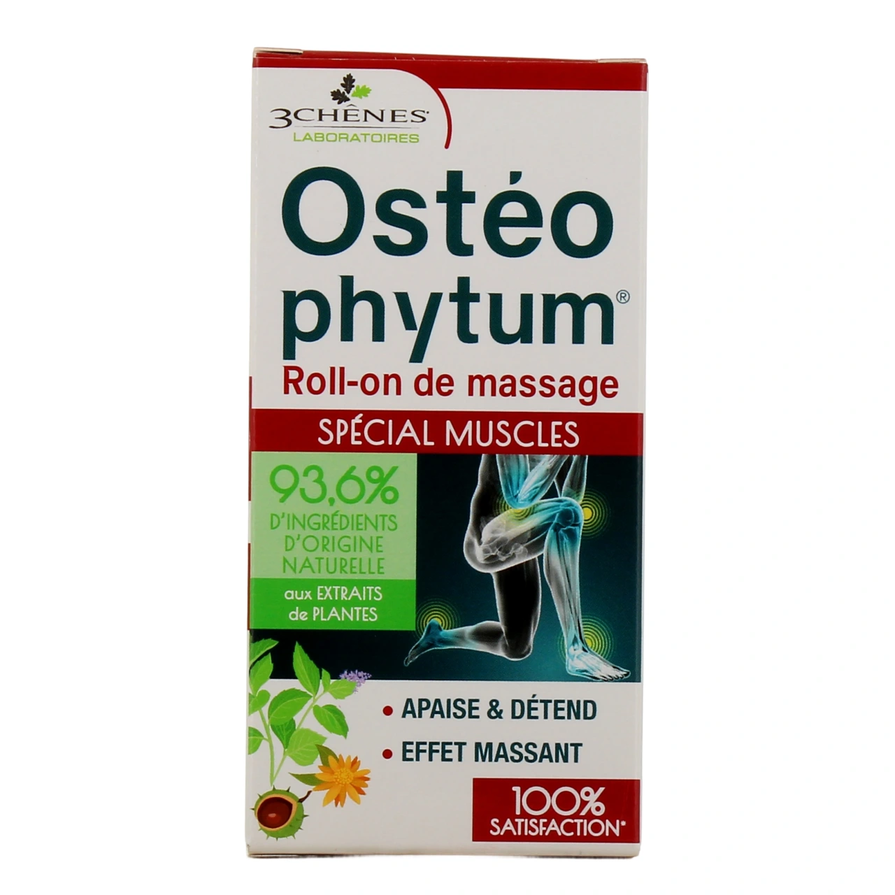 3 Chênes Osteophytum Roll-on Spécial Muscles - Vue 2