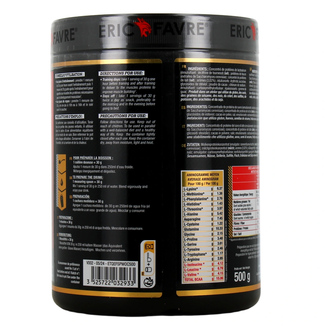Eric Favre Whey Optimax Protein - Vue 6