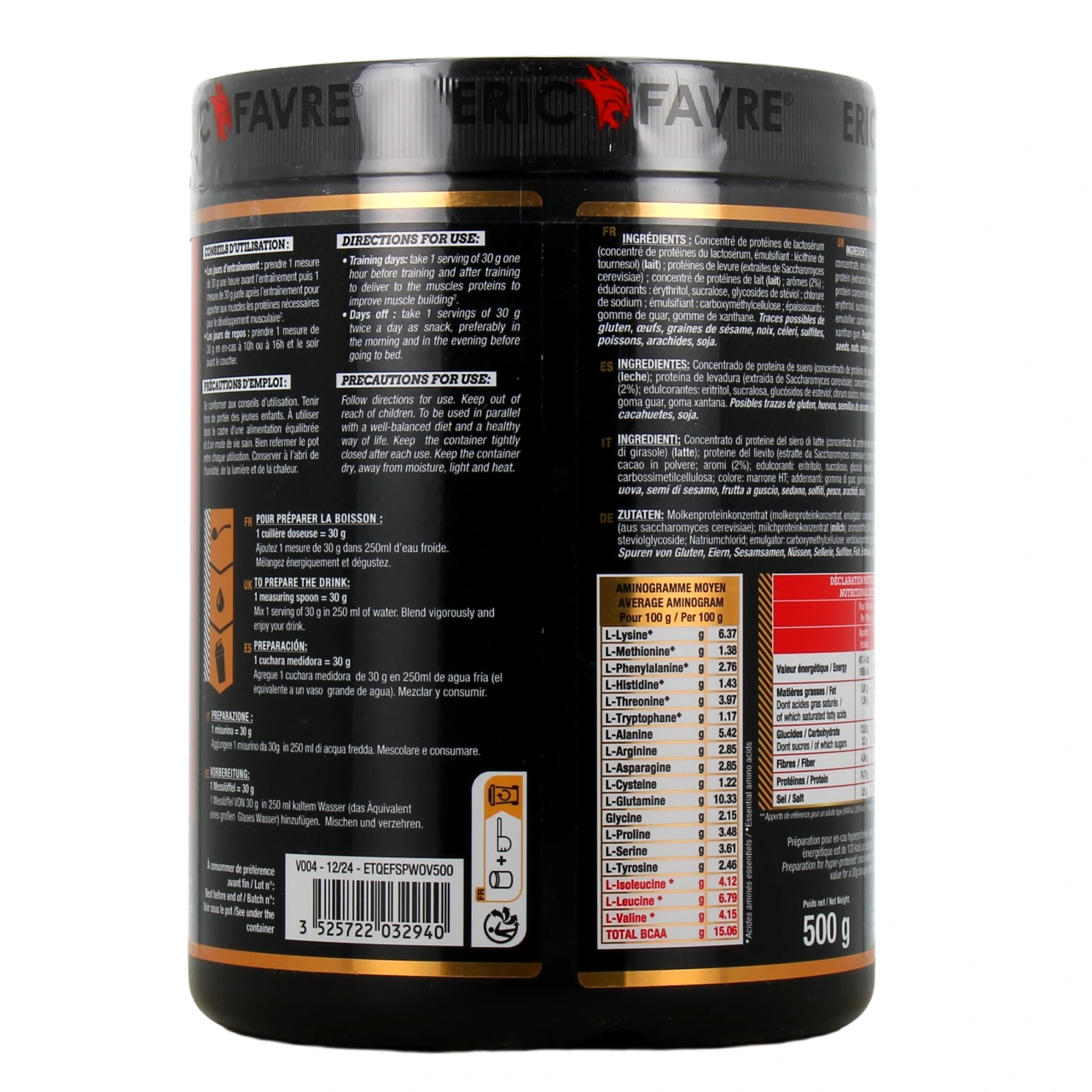 Eric Favre Whey Optimax Protein - Vue 9