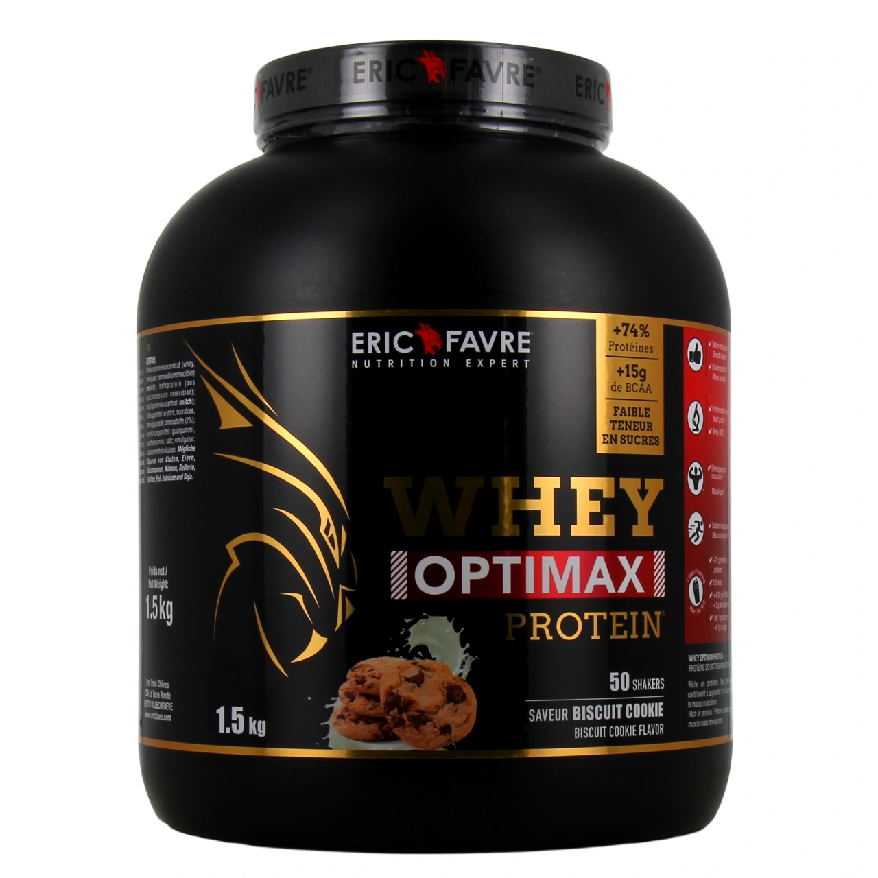 Eric Favre Whey Optimax Protein - Vue 11