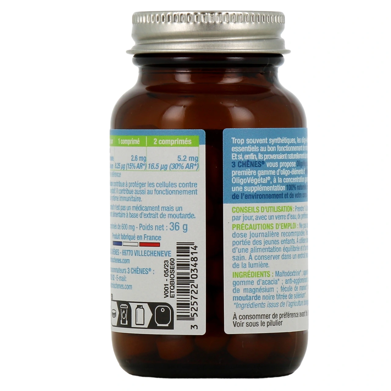 3 Chênes Oligo Végétal Sélénium - Vue 5