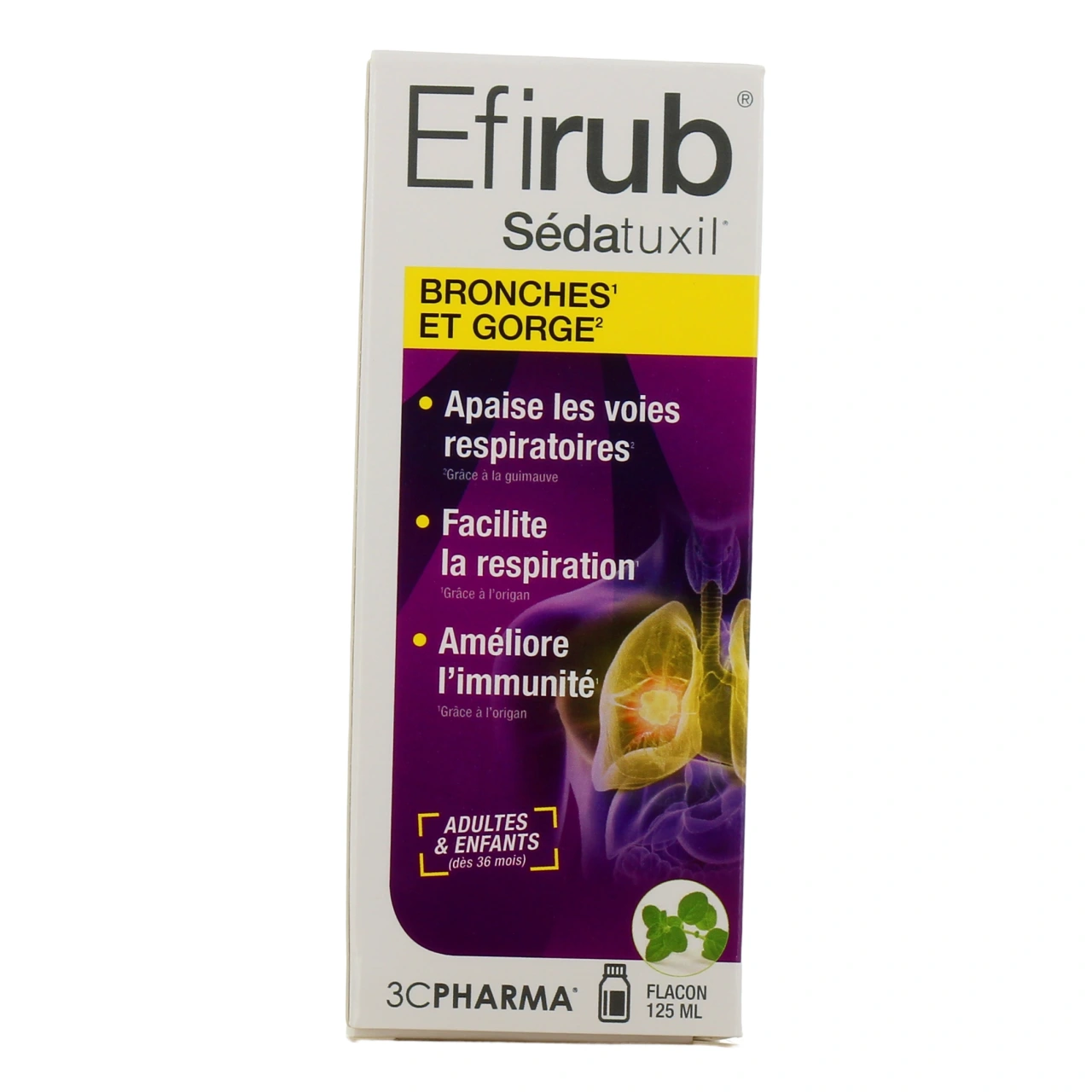 3C Pharma Efirub Sédatuxil Sirop - Vue 5