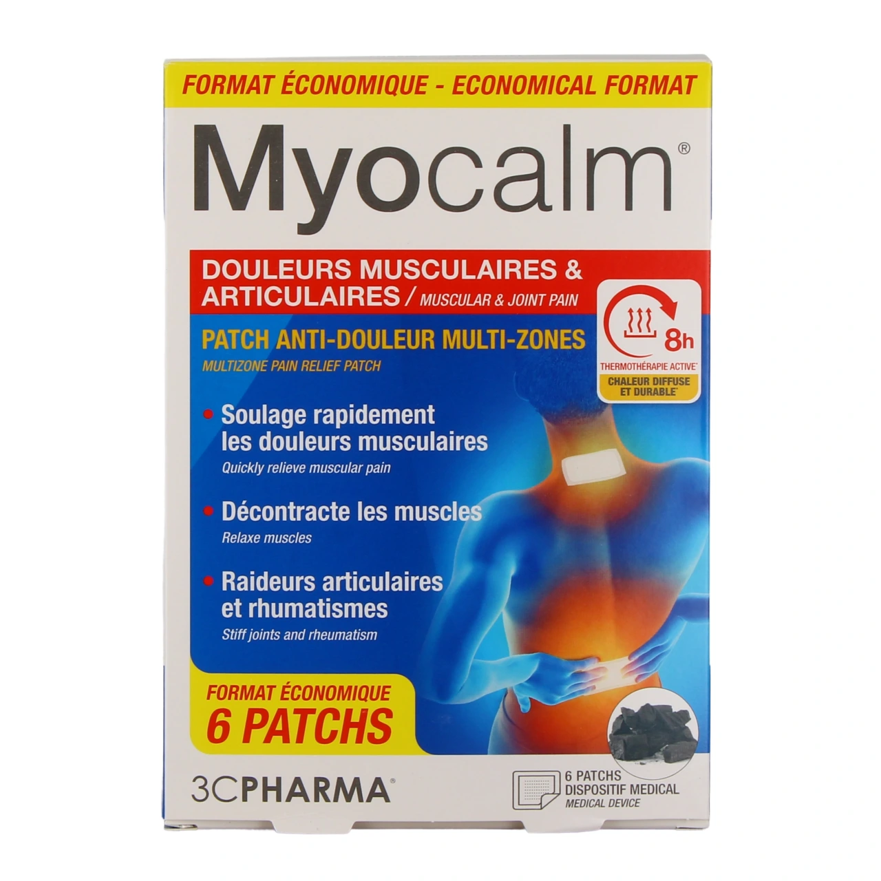Myocalm Patchs Douleurs Musculaires - Vue 2