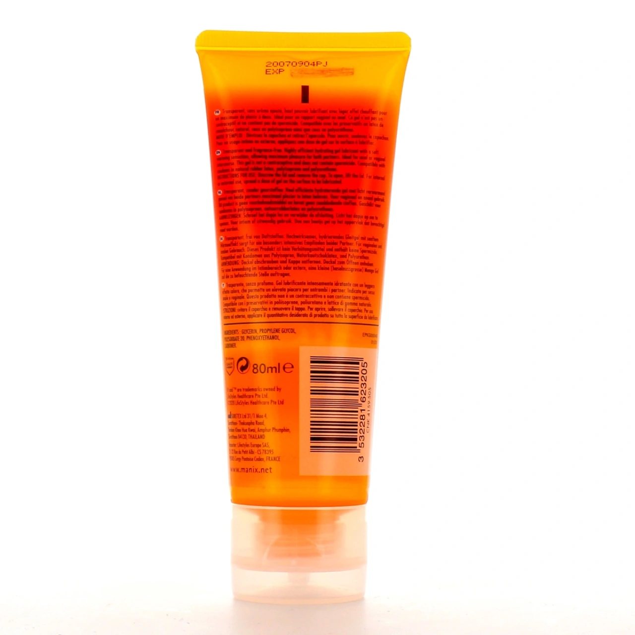 Manix Effect Gel Lubrifiant Chauffant - Vue 2