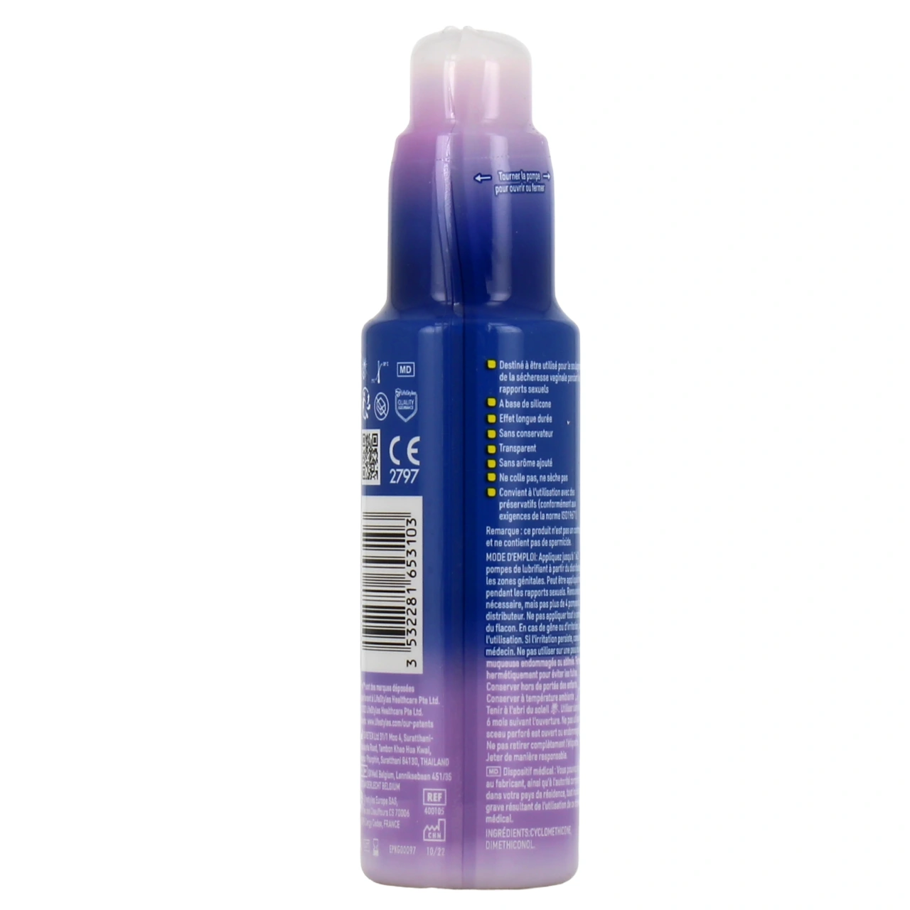 Manix Infiniti Gel Lubrifiant Effet Longue Durée - Vue 3
