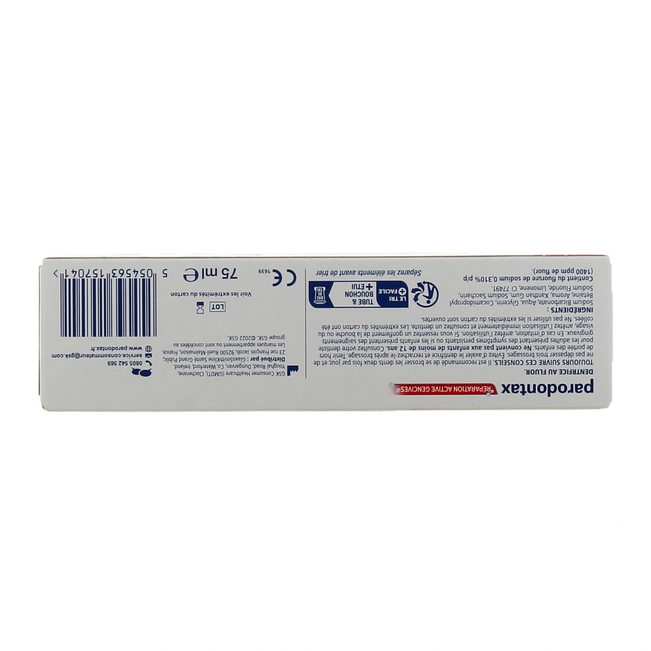 Parodontax Dentifrice Réparation Active Gencives - Vue 9