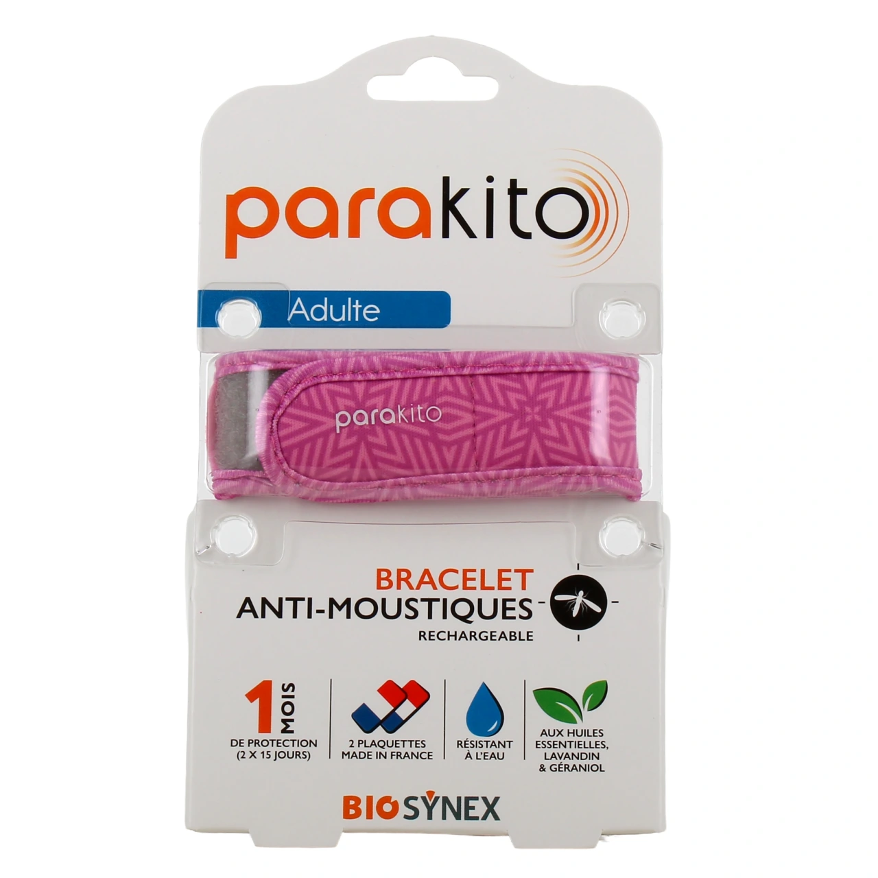 Parakito Bracelet Anti Moustique Rechargeable Adulte - Vue 26