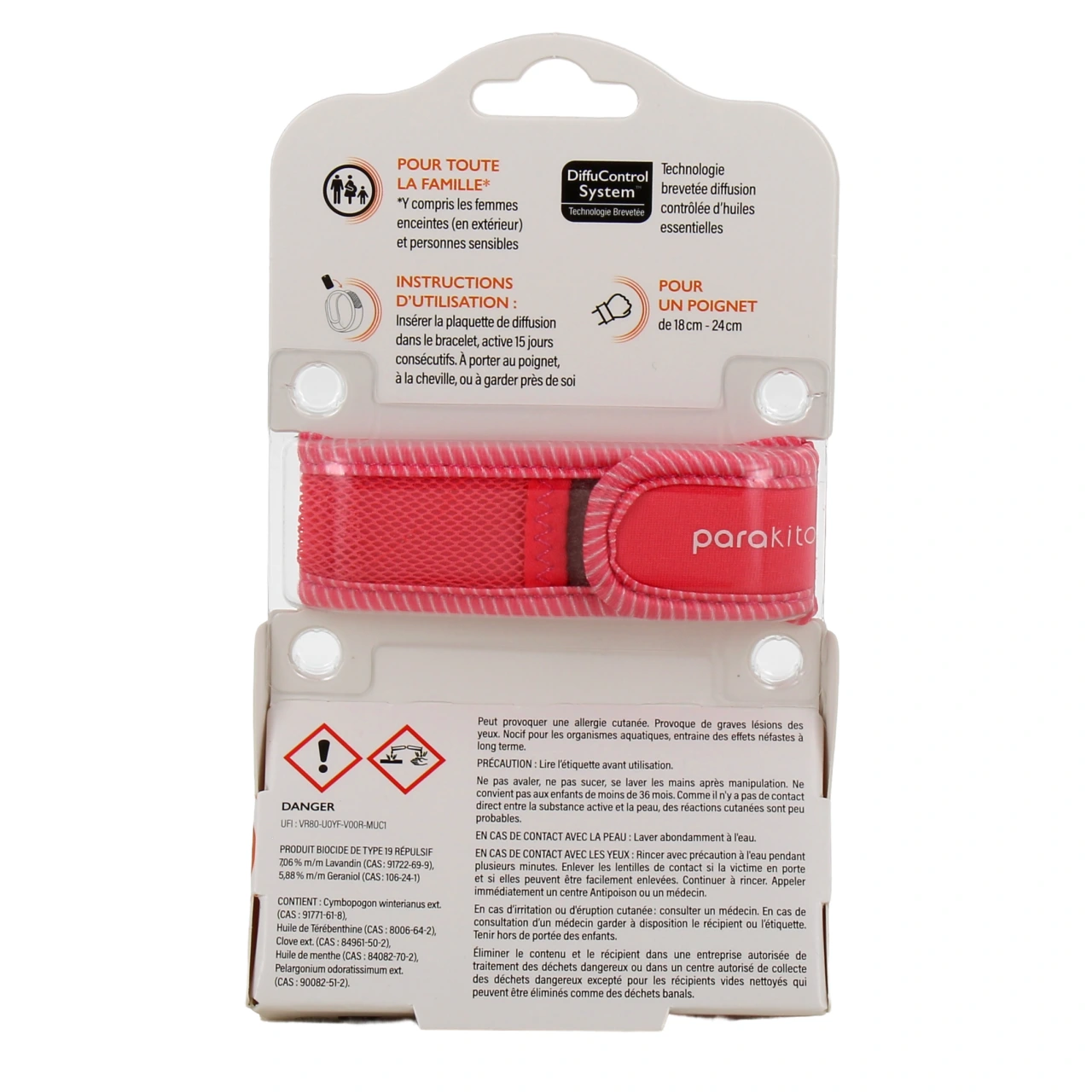 Parakito Bracelet Anti Moustique Rechargeable Adulte - Vue 12