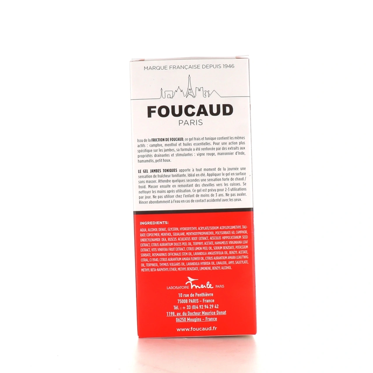 Foucaud Gel Jambes Toniques - Vue 2