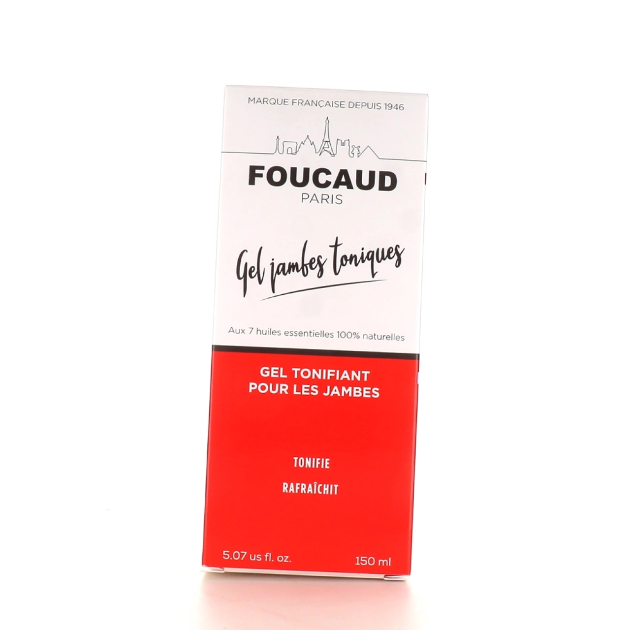 Foucaud Gel Jambes Toniques - Friction de Foucaud Paris