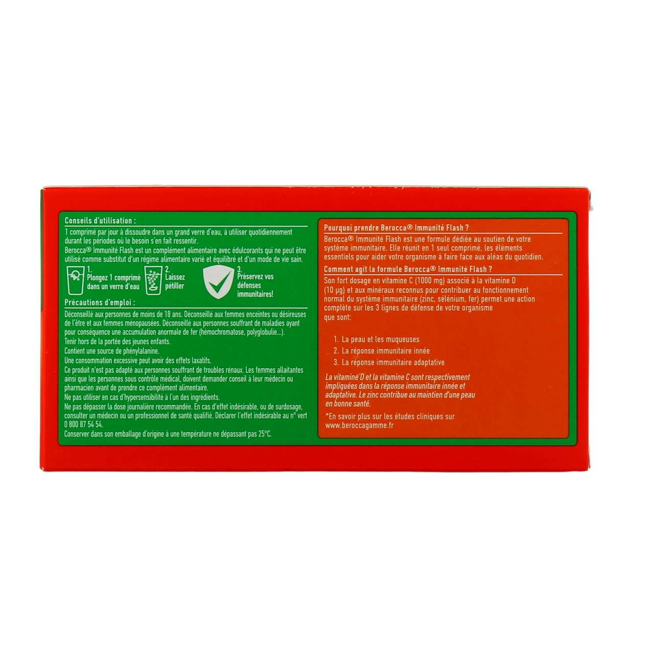 Berocca Immunité Flash - Vue 3