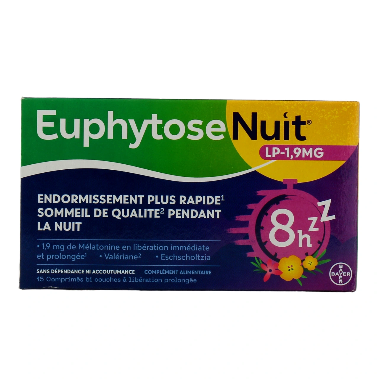 Euphytose Nuit LP 1,9mg - Vue 2